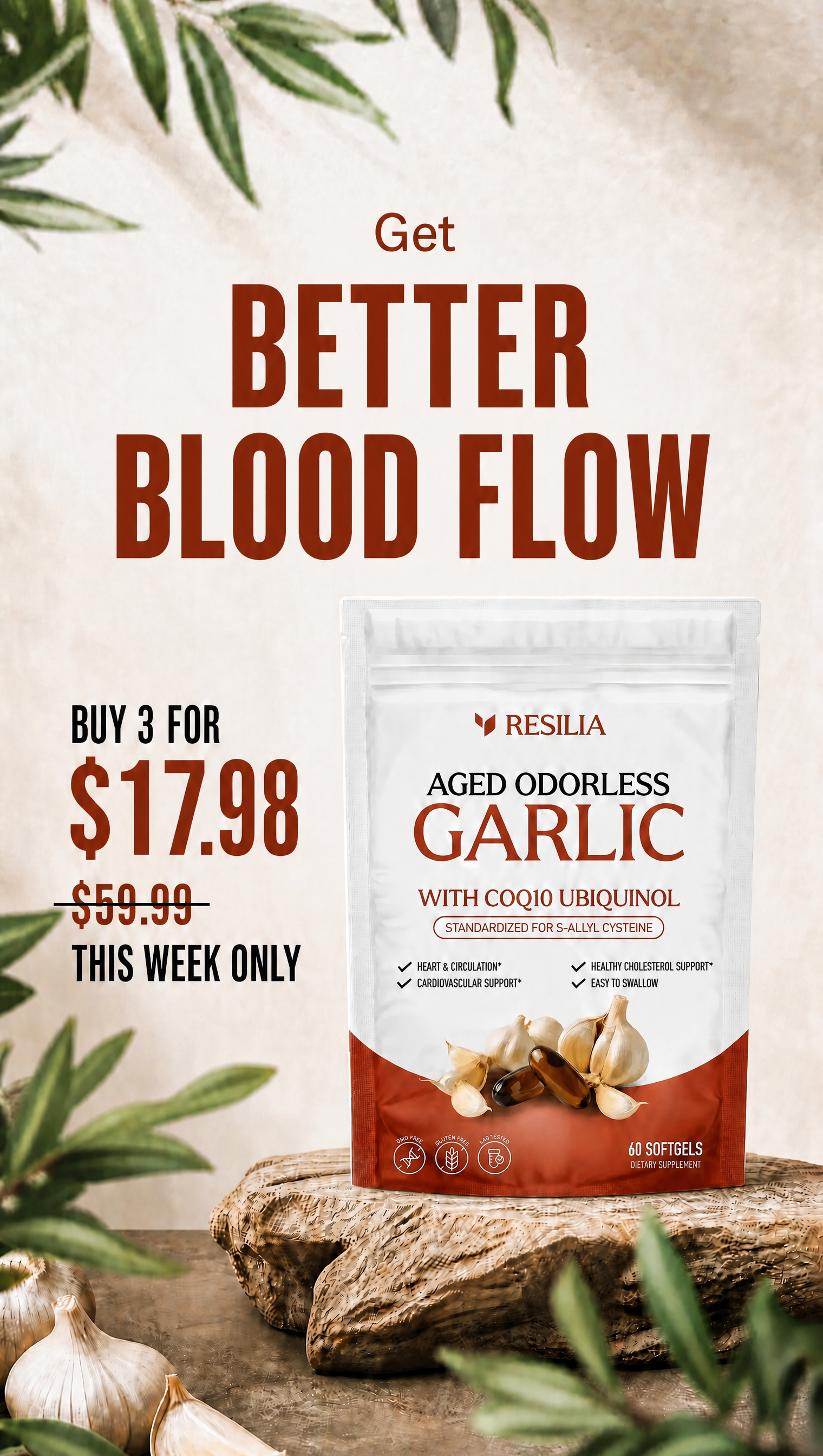 Vitality & Heart Co. Facebook ad