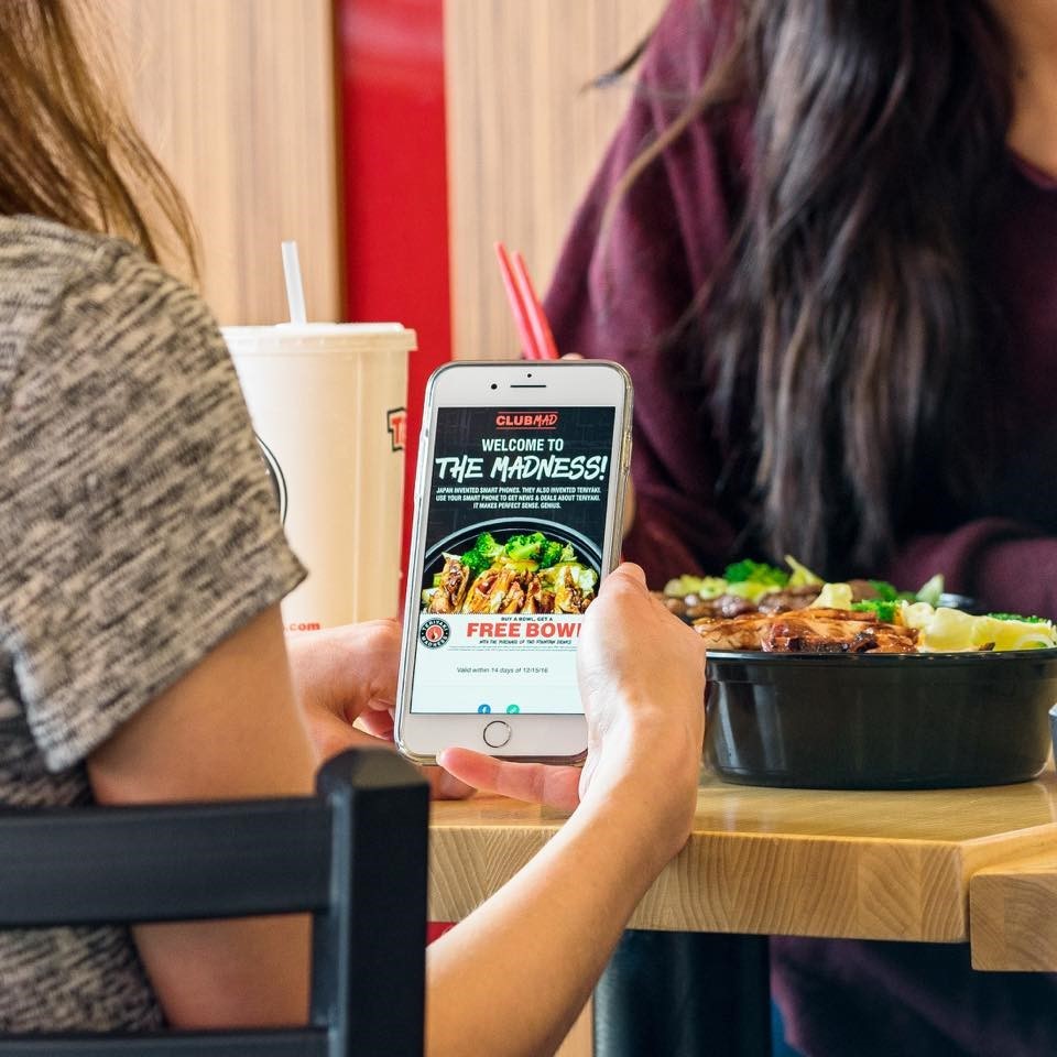Teriyaki Madness Facebook ad