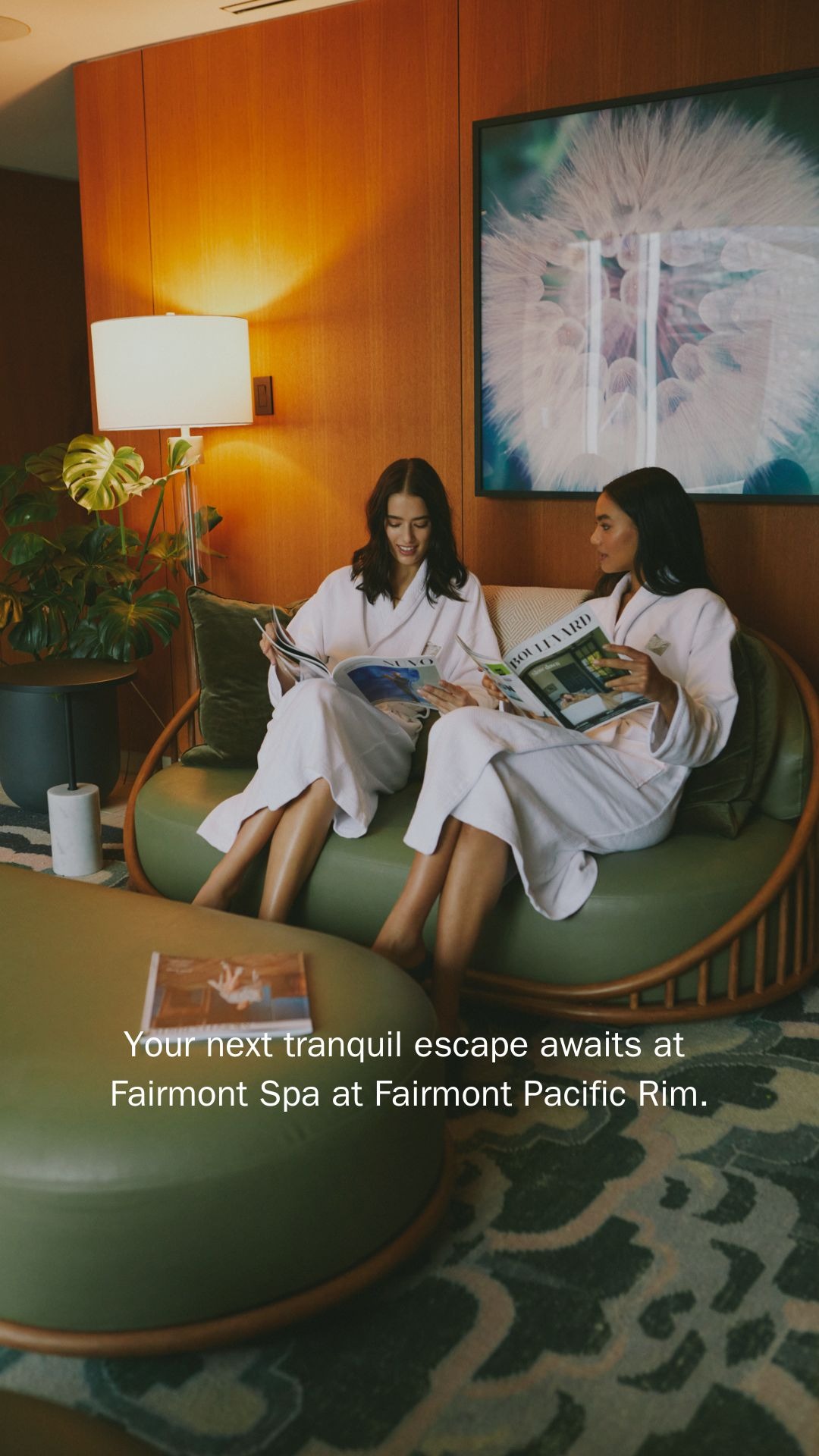 Fairmont Pacific Rim Hotel Facebook ad