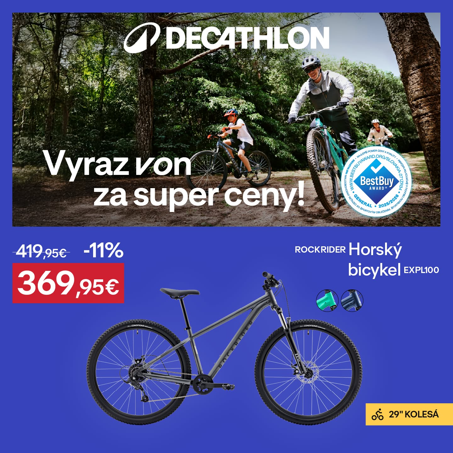 Decathlon Slovensko Facebook ad