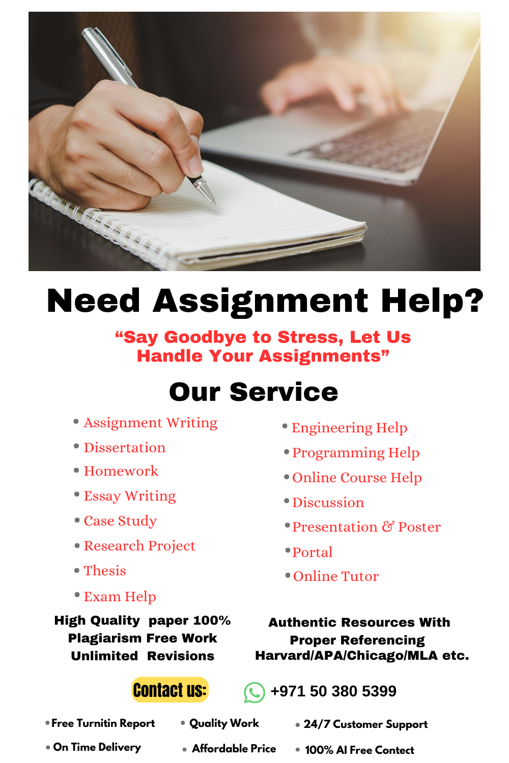 Study SOS Facebook ad