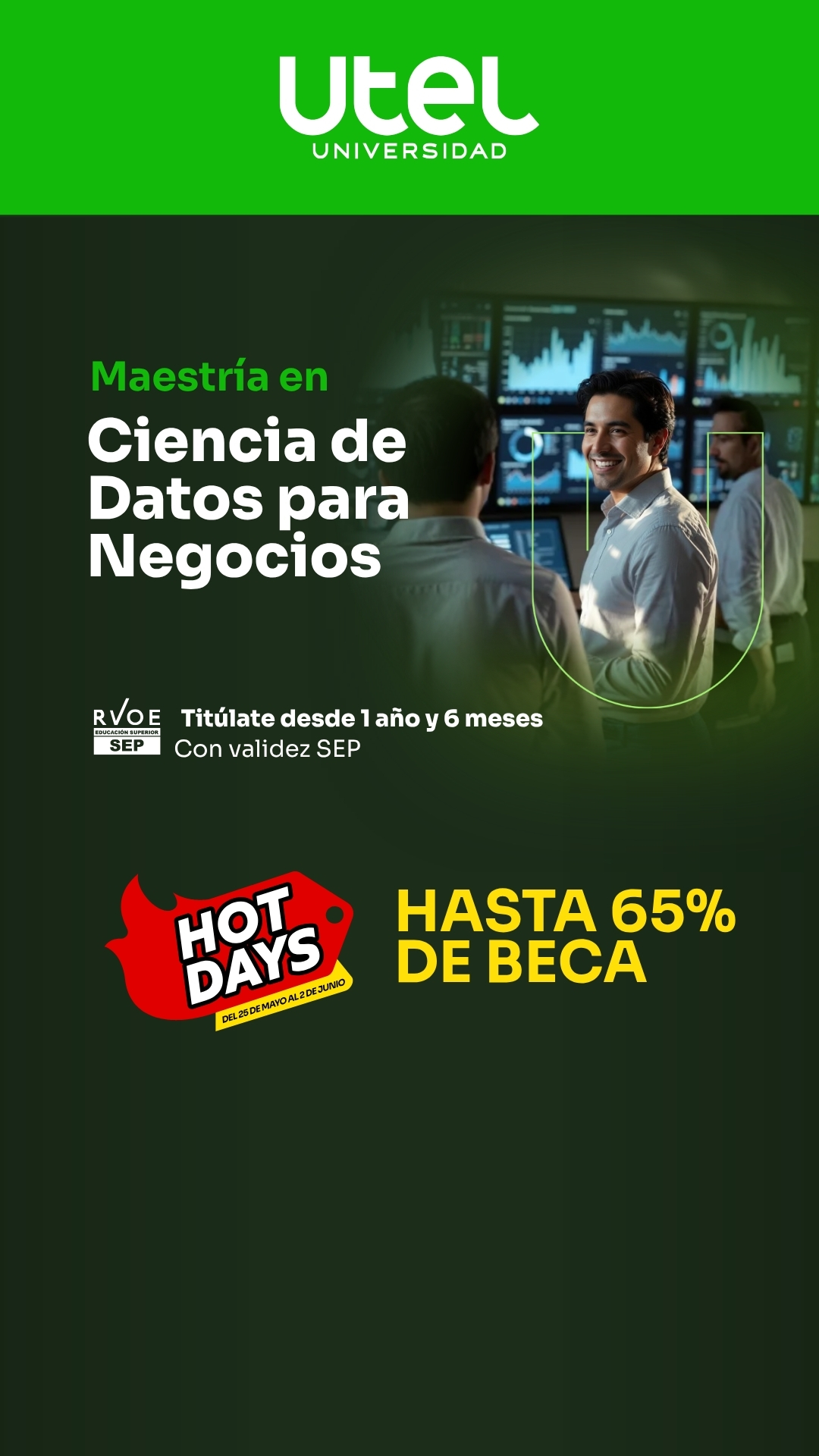Utel Universidad Facebook ad
