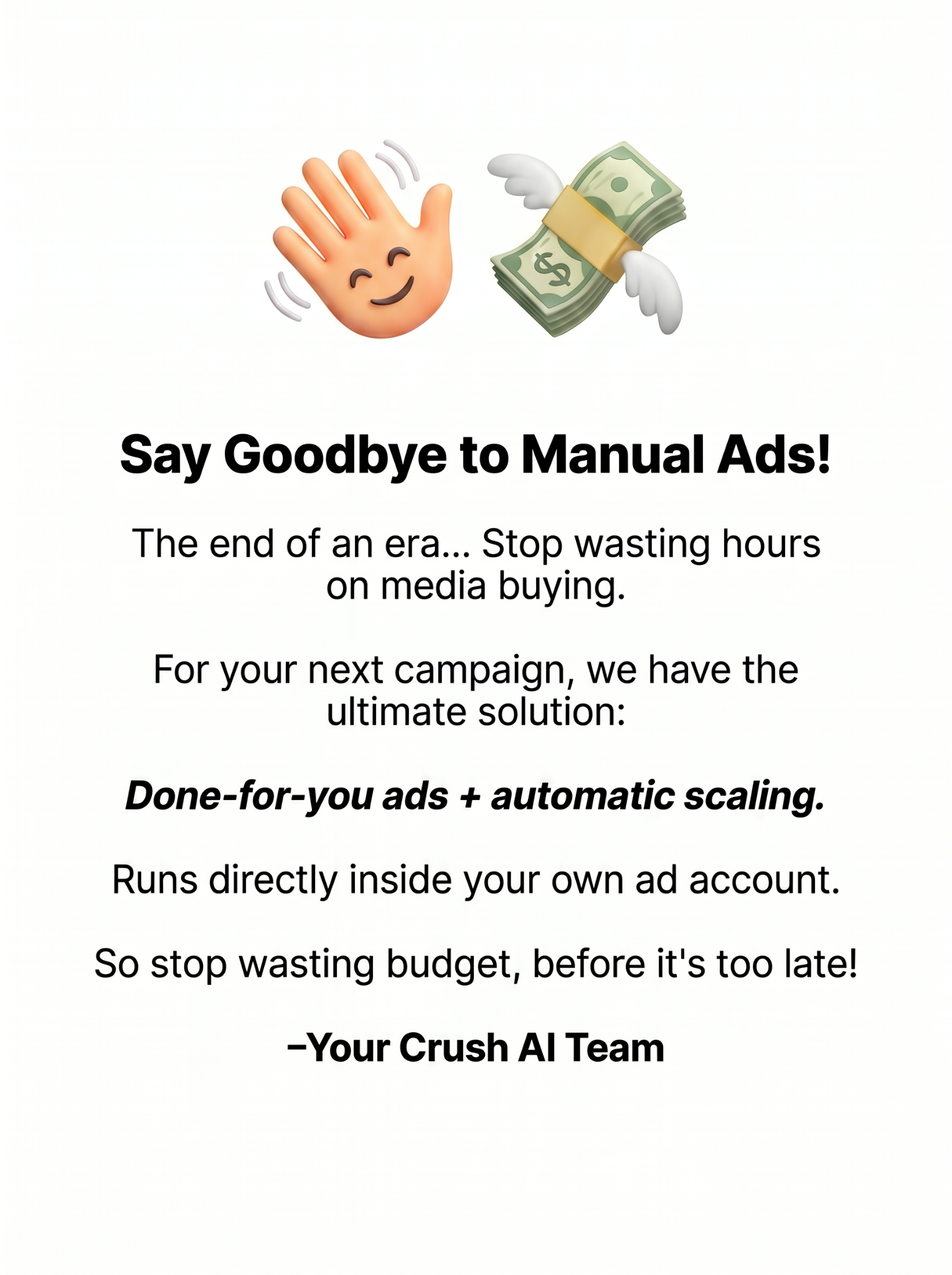 trycrush.ai Facebook ad