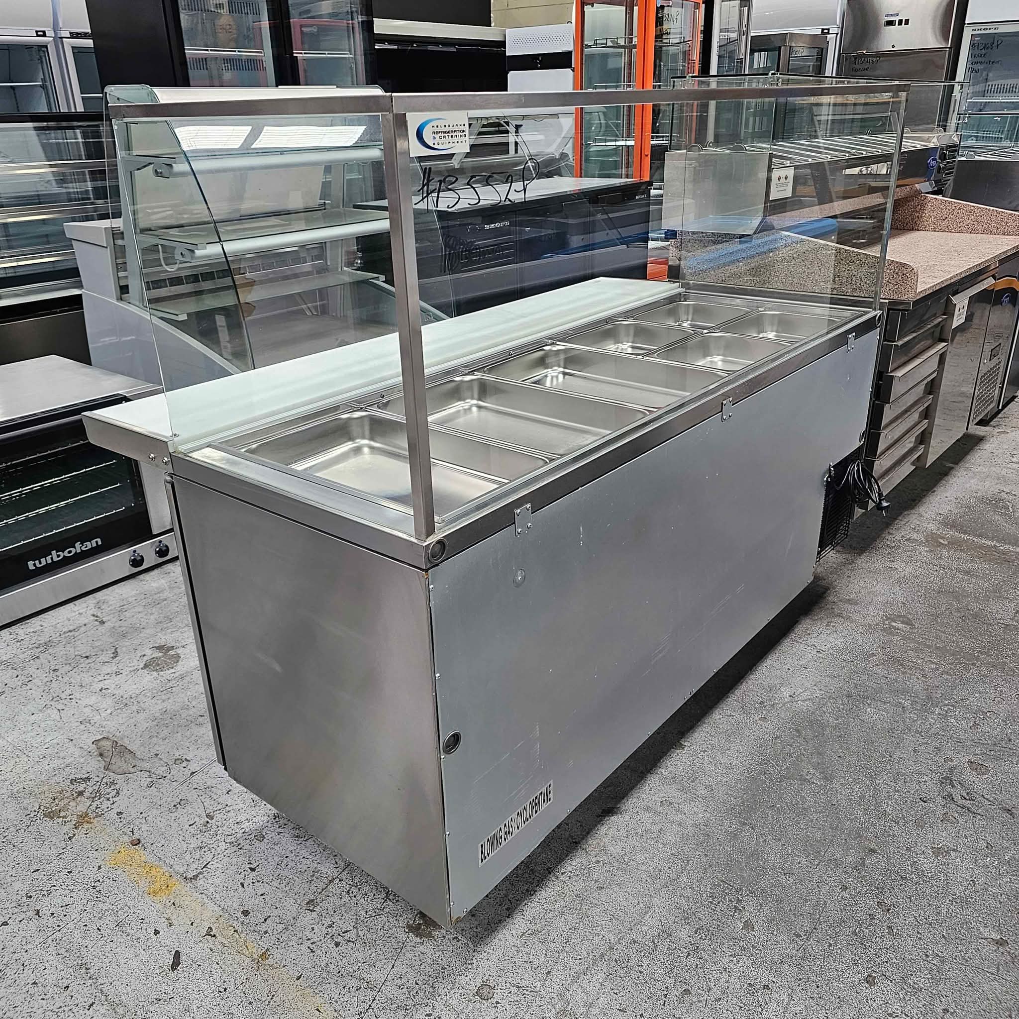 Nick Vrdoljak Facebook ad: AS NEW TURBOAIR 1800MM PREPERATION DISPLAY FRIDGR