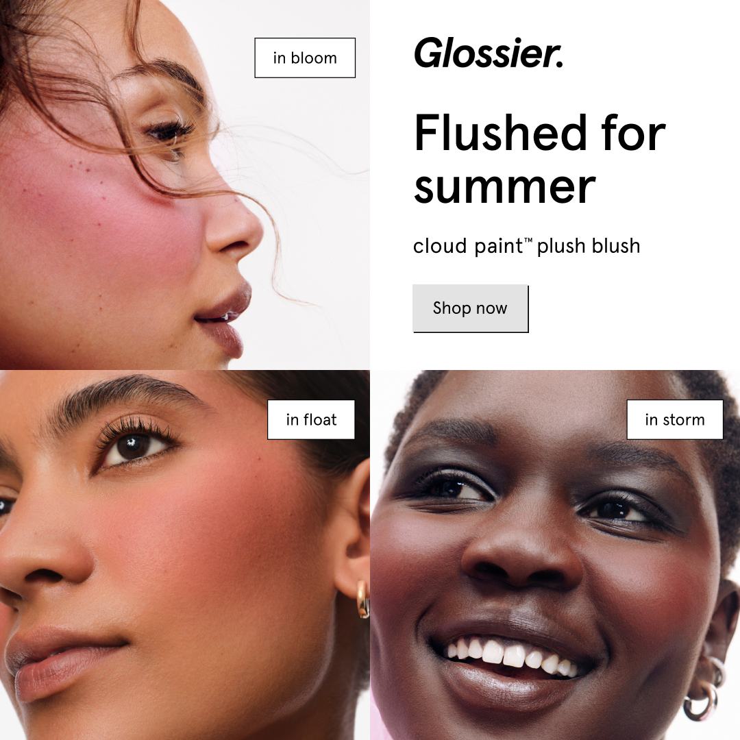 Glossier Facebook ad