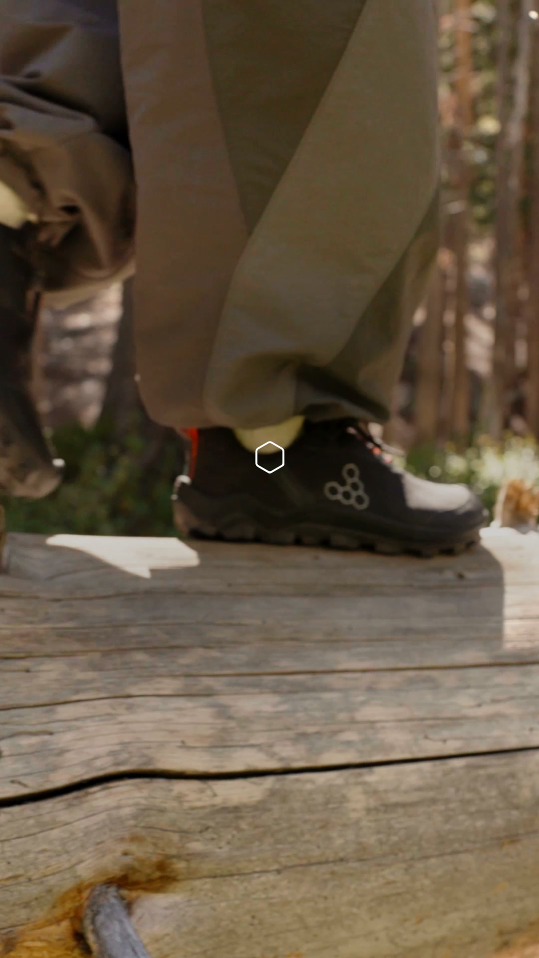 Vivobarefoot Facebook ad: Reject normal. Weird more.