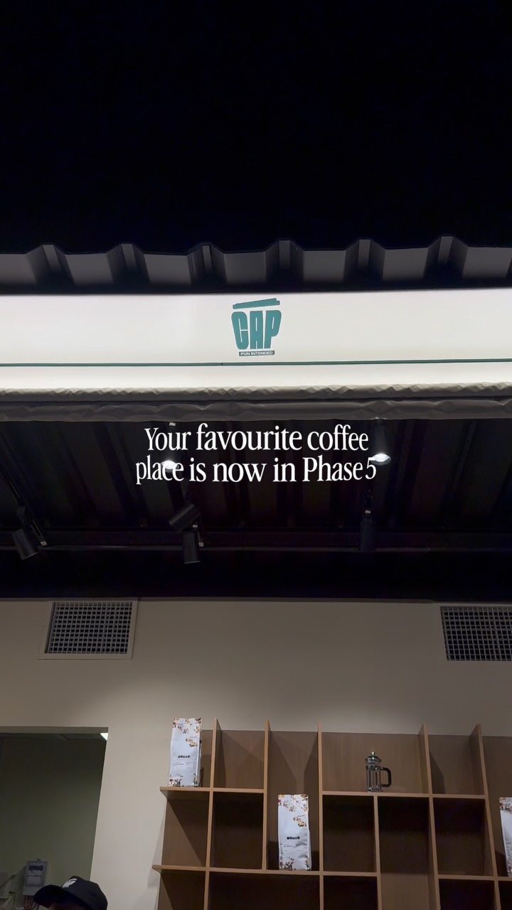 Coffee and Puns Facebook ad: Now open in DHA Phase 5