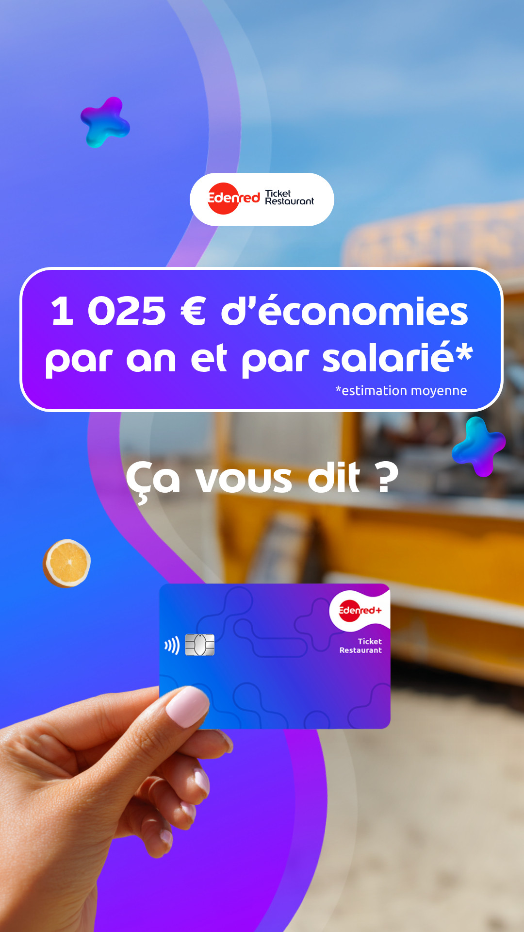 Edenred France Facebook ad from Jul 5, 2026
