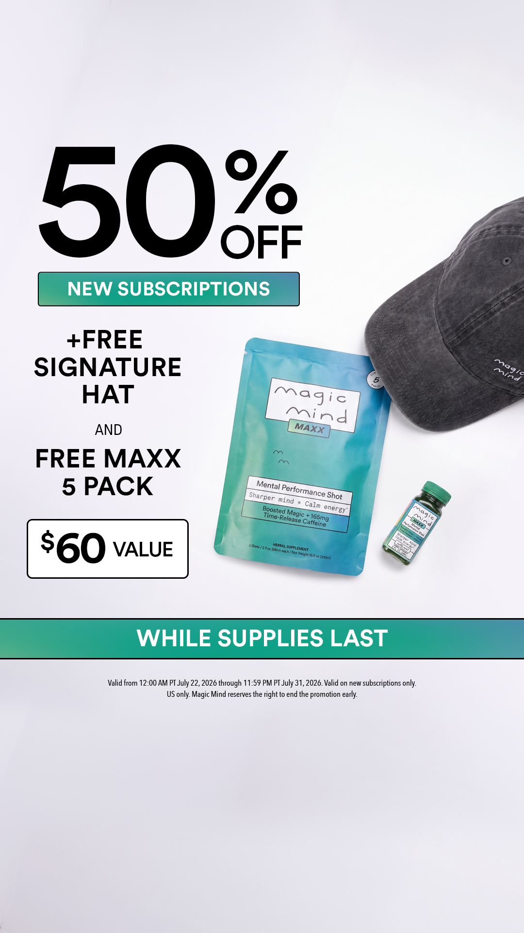 Magic Mind Facebook ad