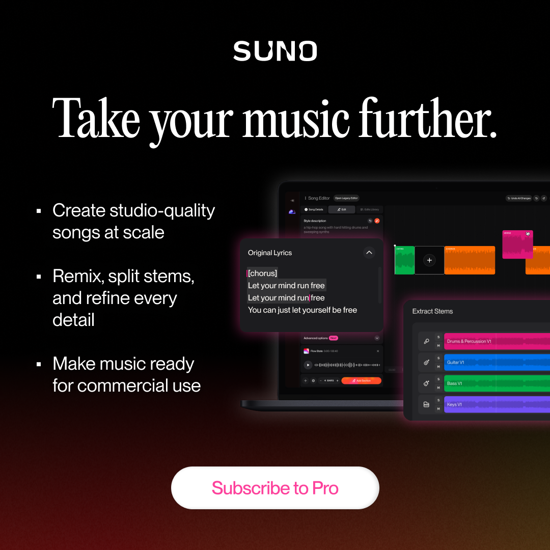 Suno Facebook ad
