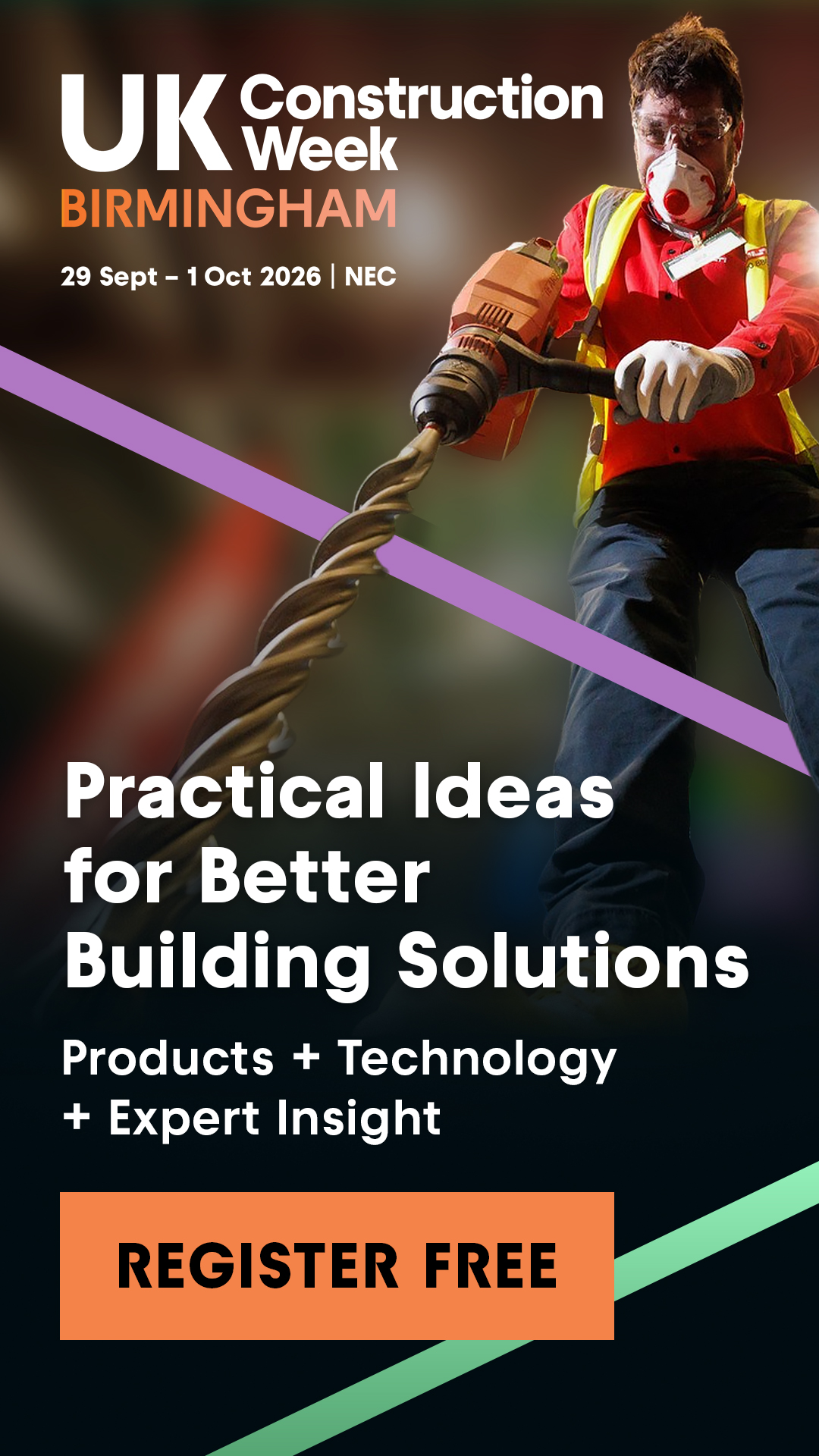 UK Construction Week Facebook ad: Practical Ideas for Better Building