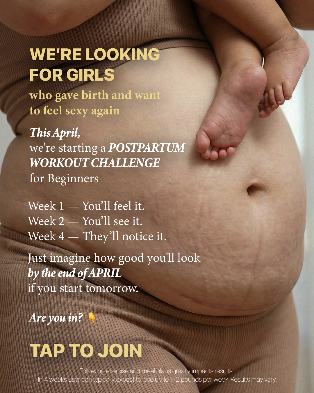 28 Day Challenge Facebook ad