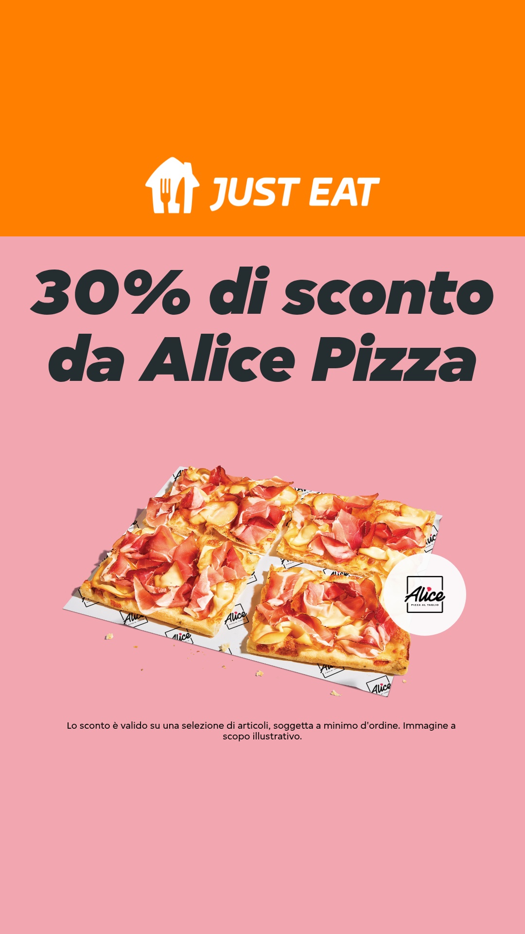 JUST EAT Italia Facebook ad from Apr 2, 2026