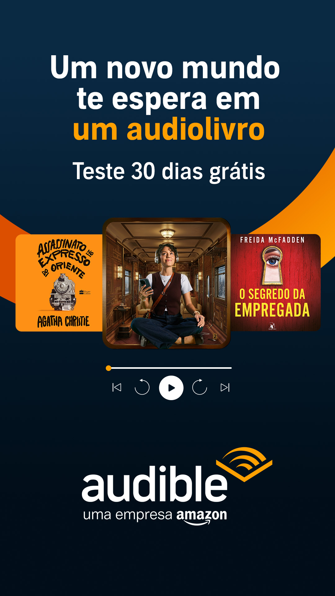 Audible Facebook ad from May 18, 2026