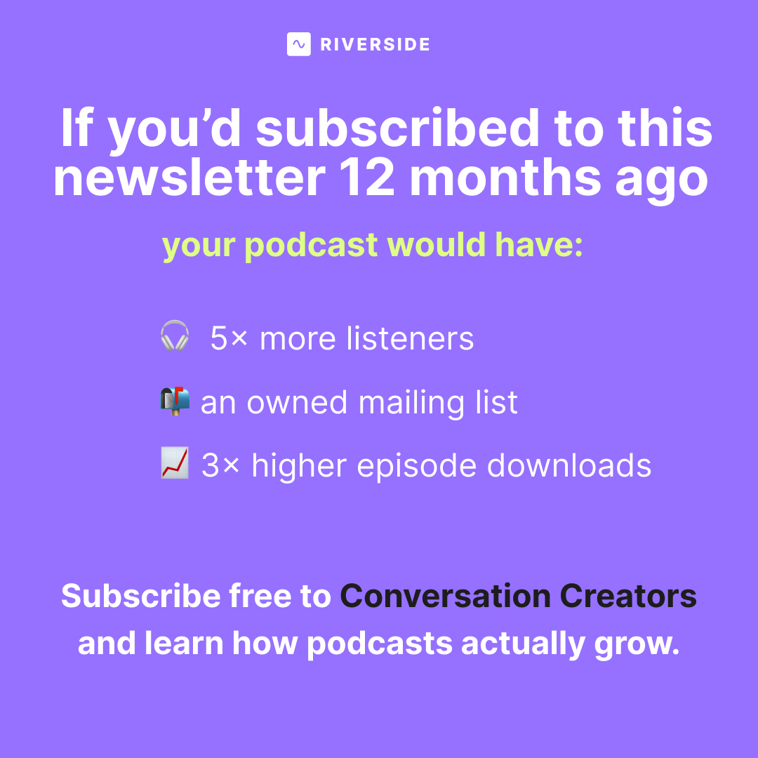 Riverside.fm Facebook ad