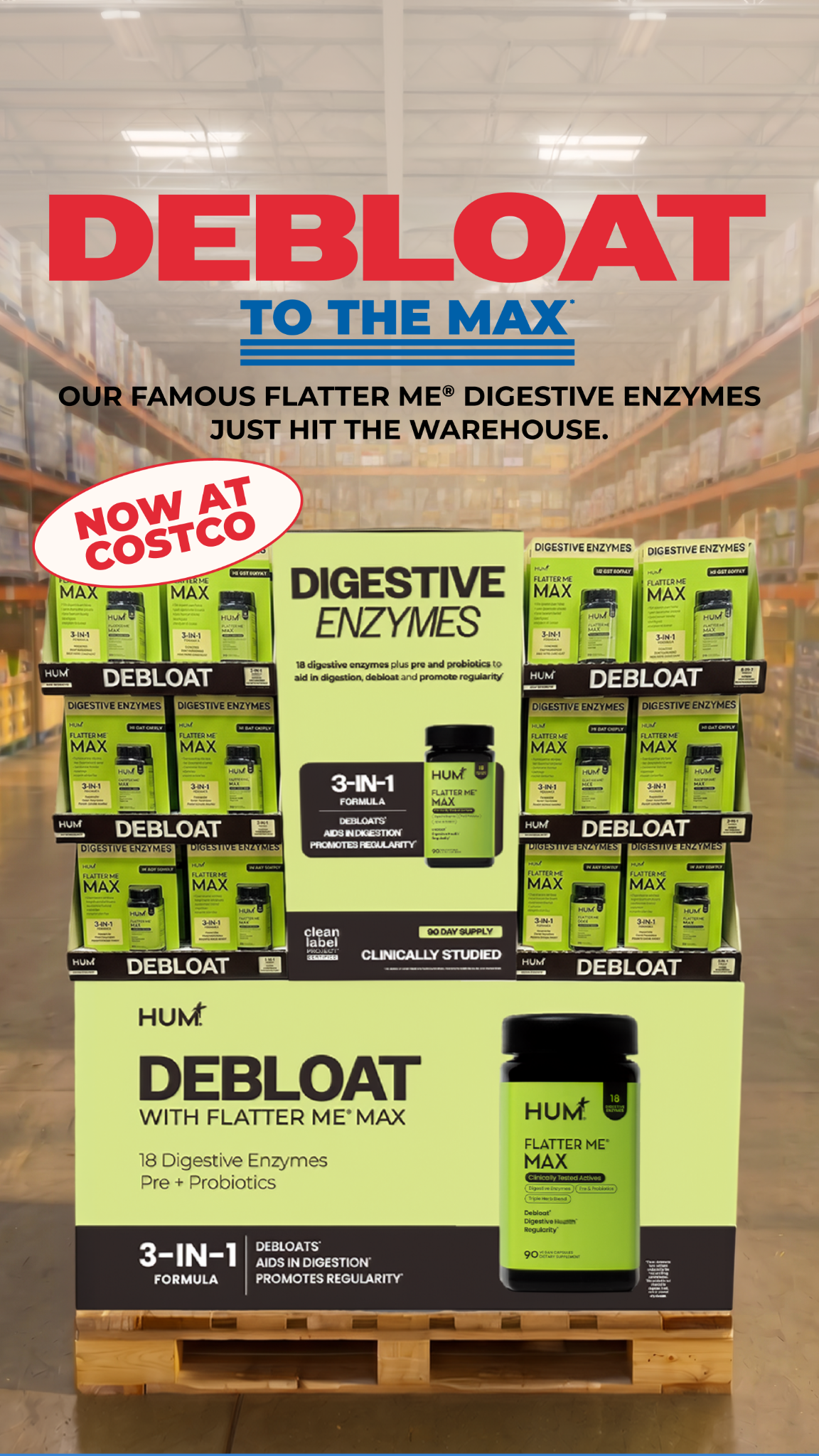 HUM Nutrition Facebook ad