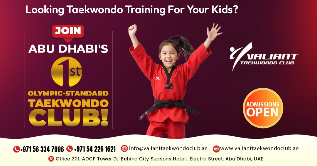 Valianttaekwondo Club Facebook ad