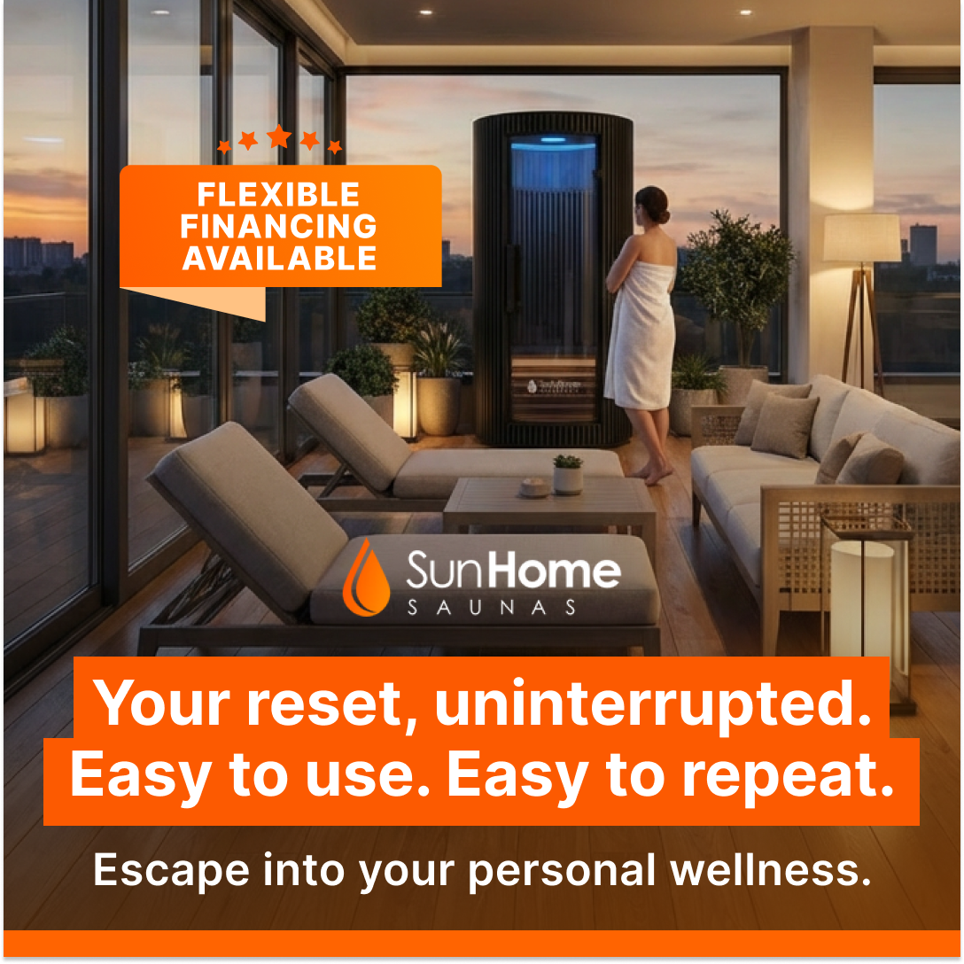 Sun Home Saunas Facebook ad