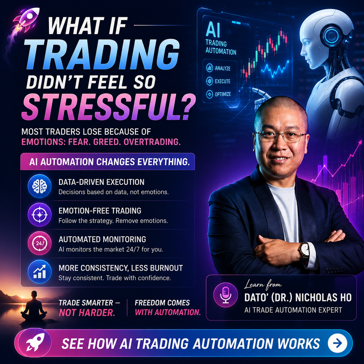 AP360 Academy Facebook ad: Is manual market analysis taking up too much of your time?