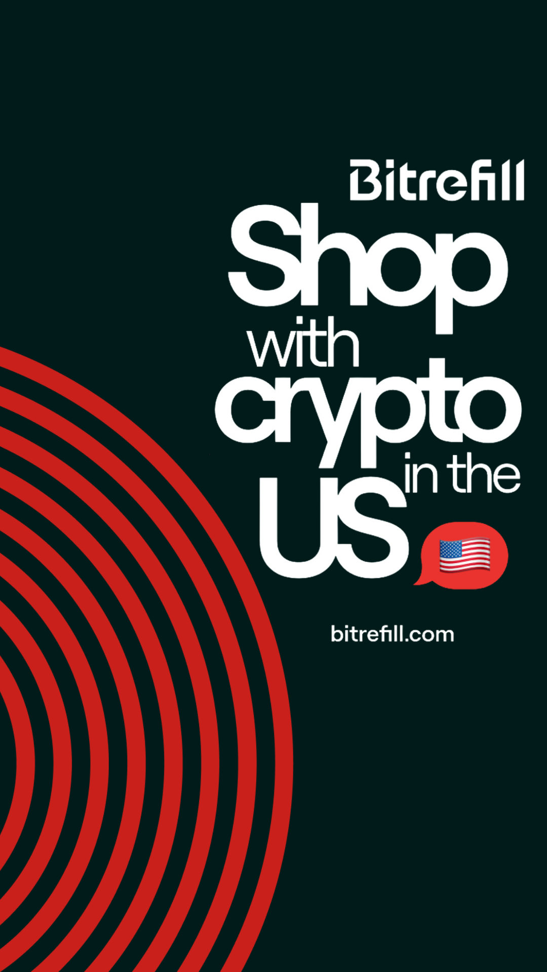Bitrefill Facebook ad