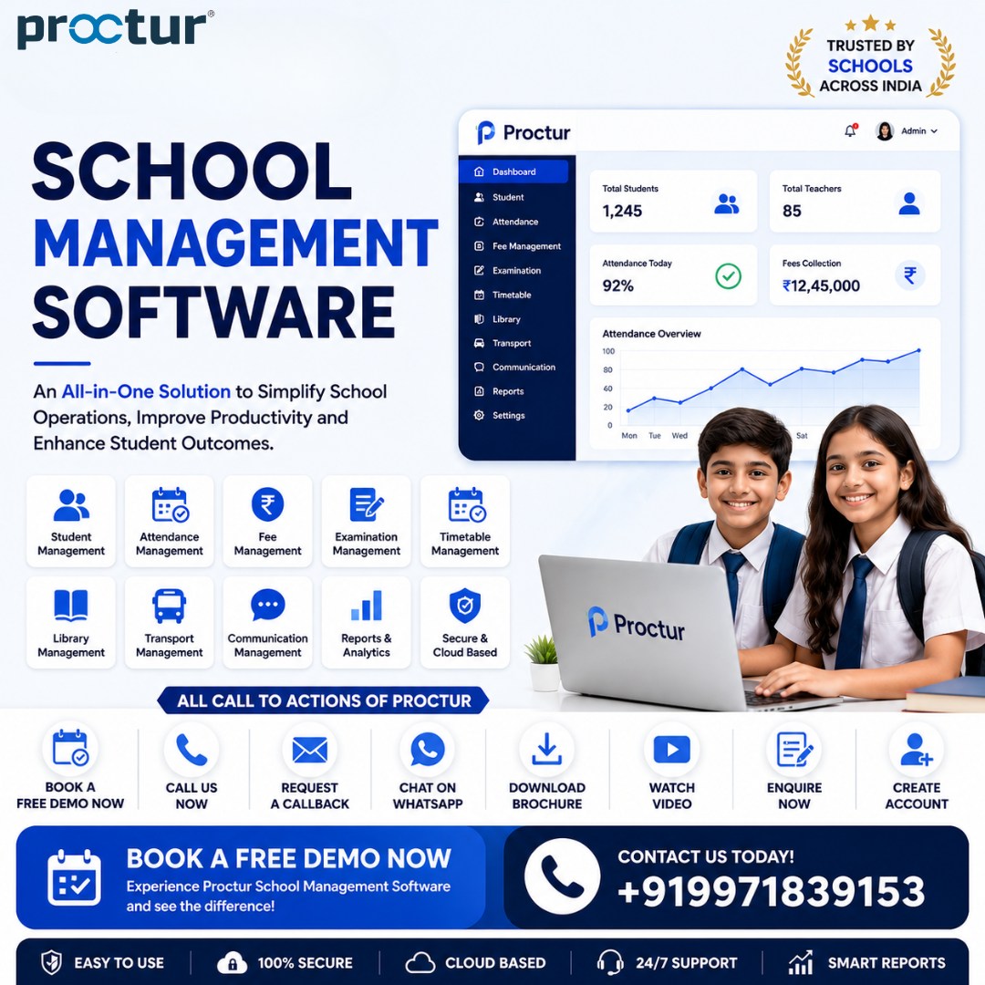 Proctur - Your Pocket Classroom Facebook ad: Take Your Institution to the Next Level