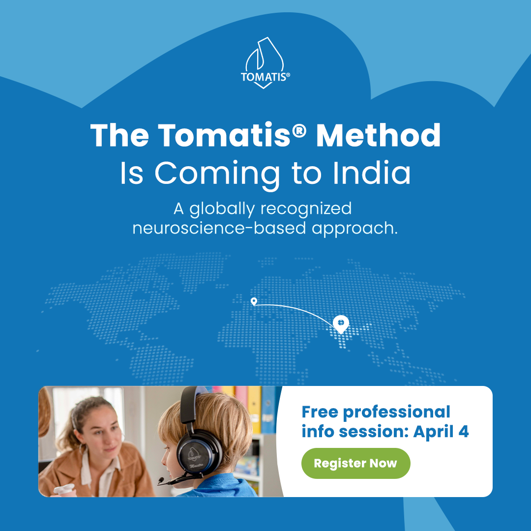 Tomatis Facebook ad: Curious about the Tomatis Method and how sound-based…