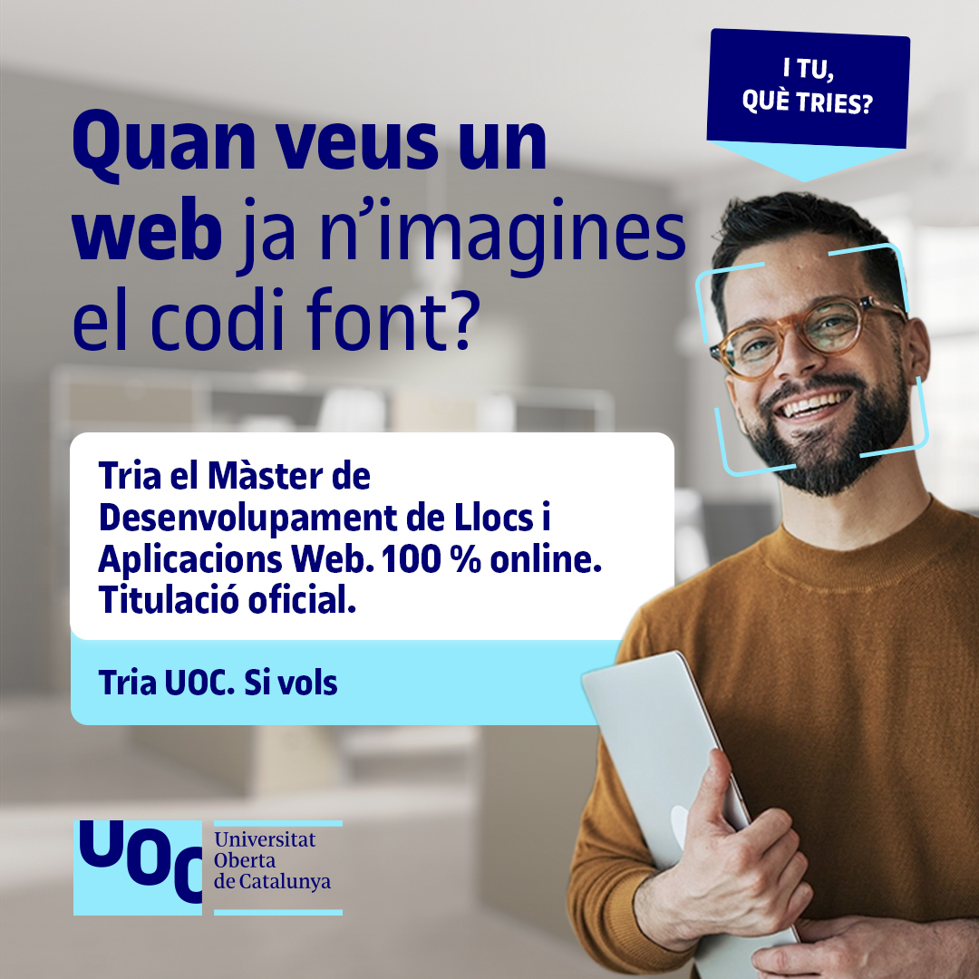 Universitat Oberta de Catalunya (UOC) Facebook ad