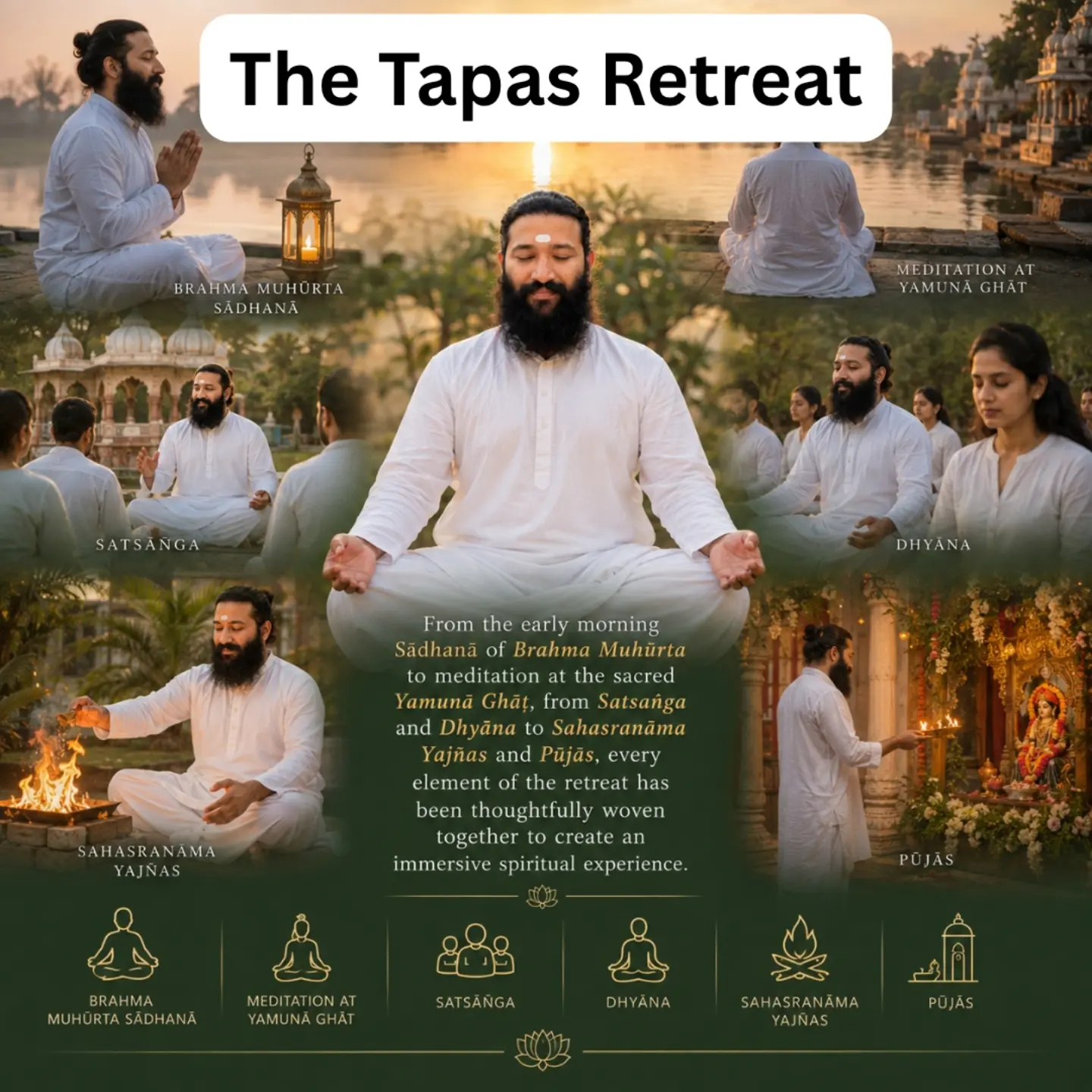 Yoga Vedānta Gurukulam Facebook ad