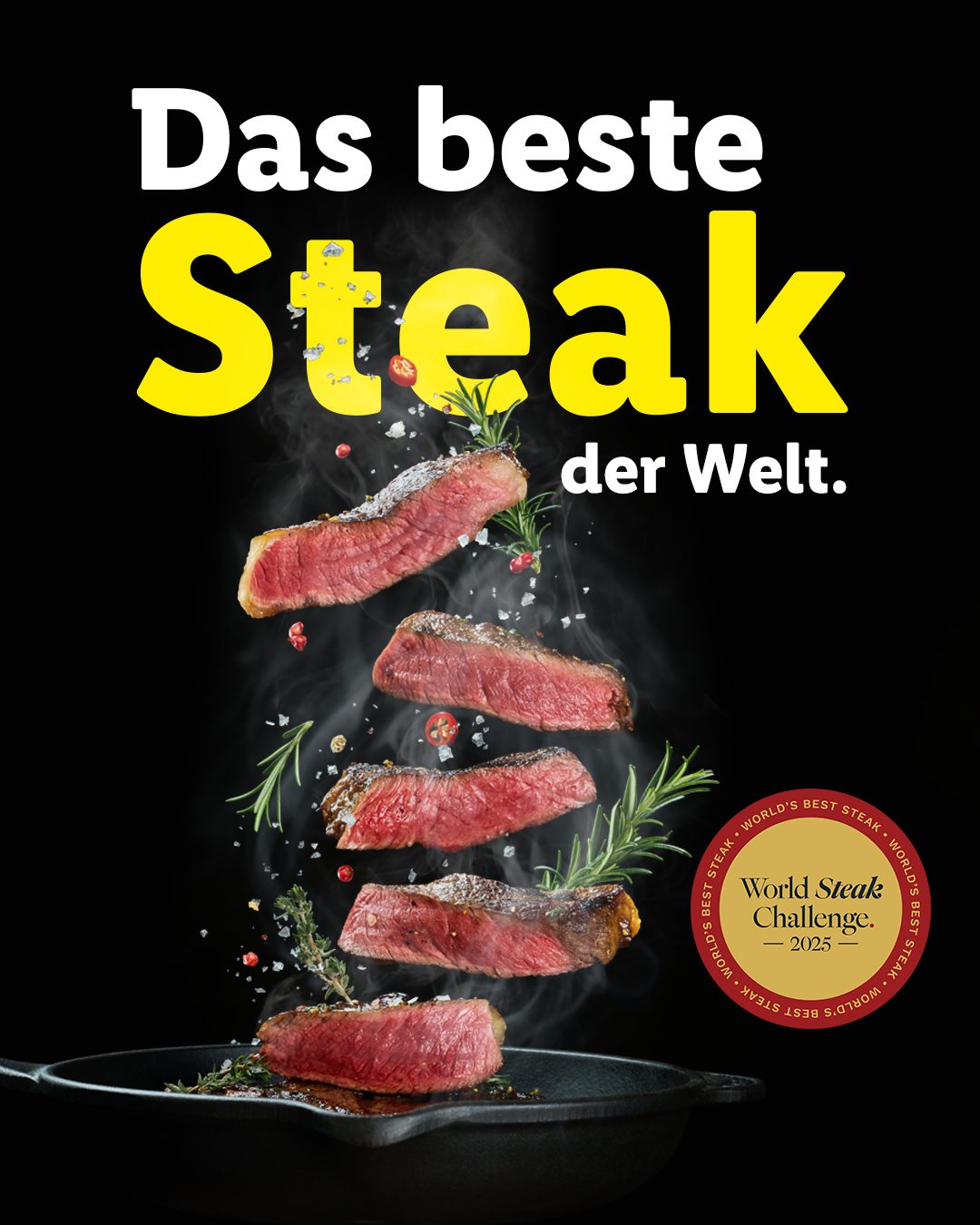 Lidl Schweiz - Suisse - Svizzera Facebook ad: Das beste Steak der Welt?