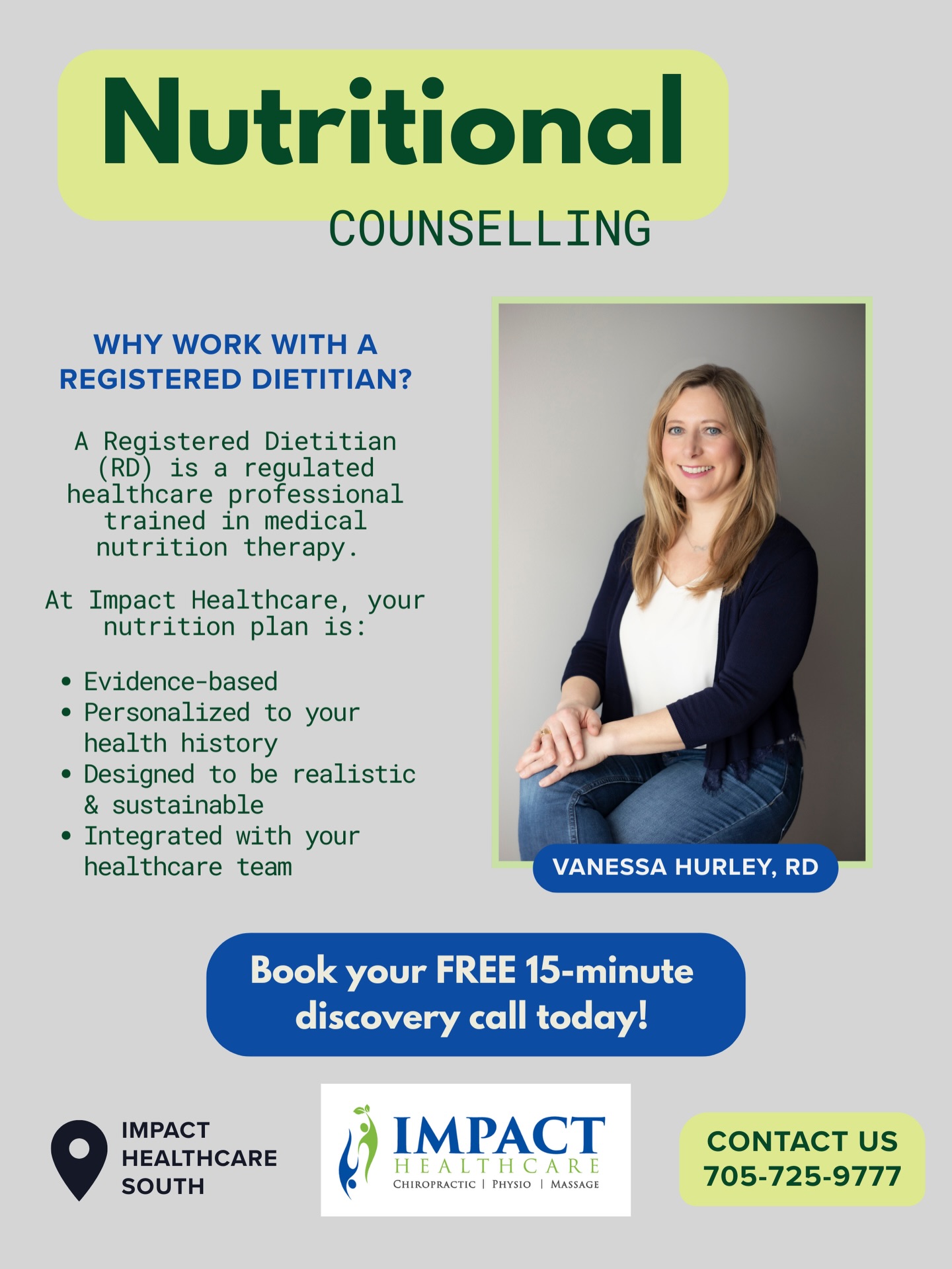 Impact Healthcare Facebook ad