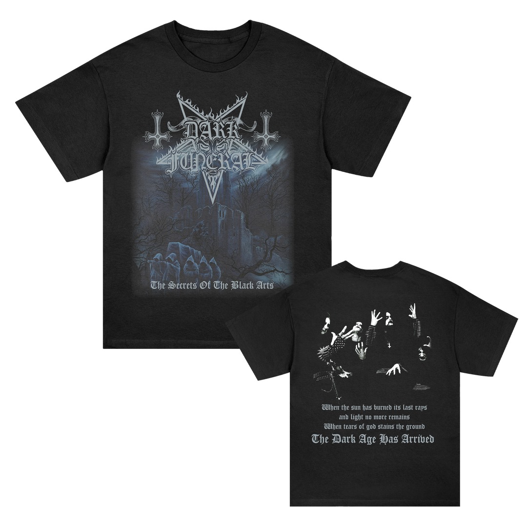 Dark Funeral Facebook ad: Exclusive Dark Funeral Merch Available Now!