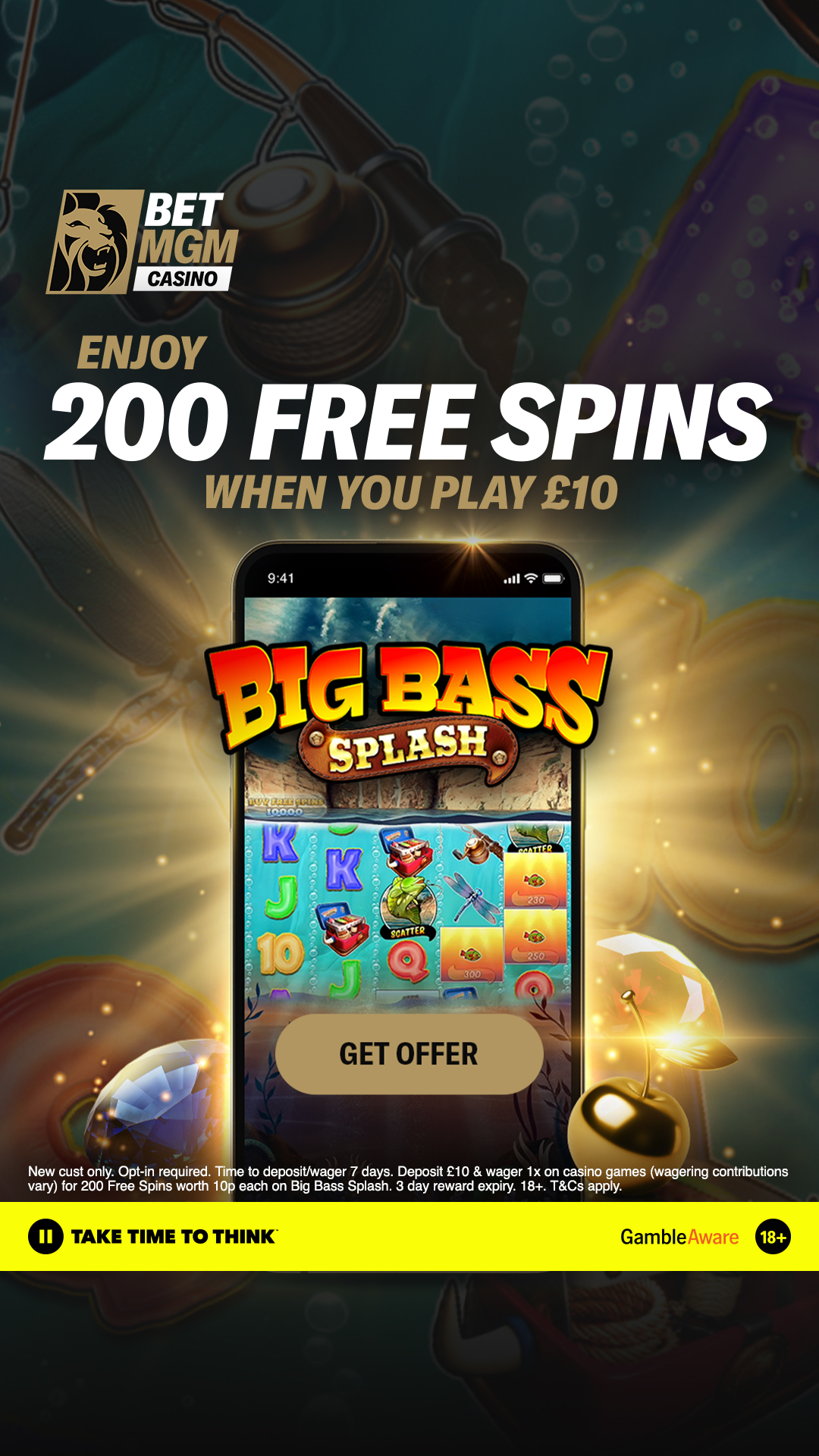 BetMGM UK Facebook ad