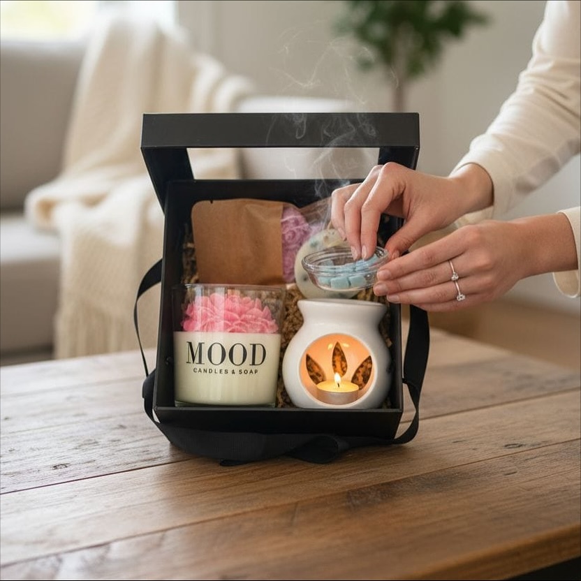 Mood Candles Facebook ad: New