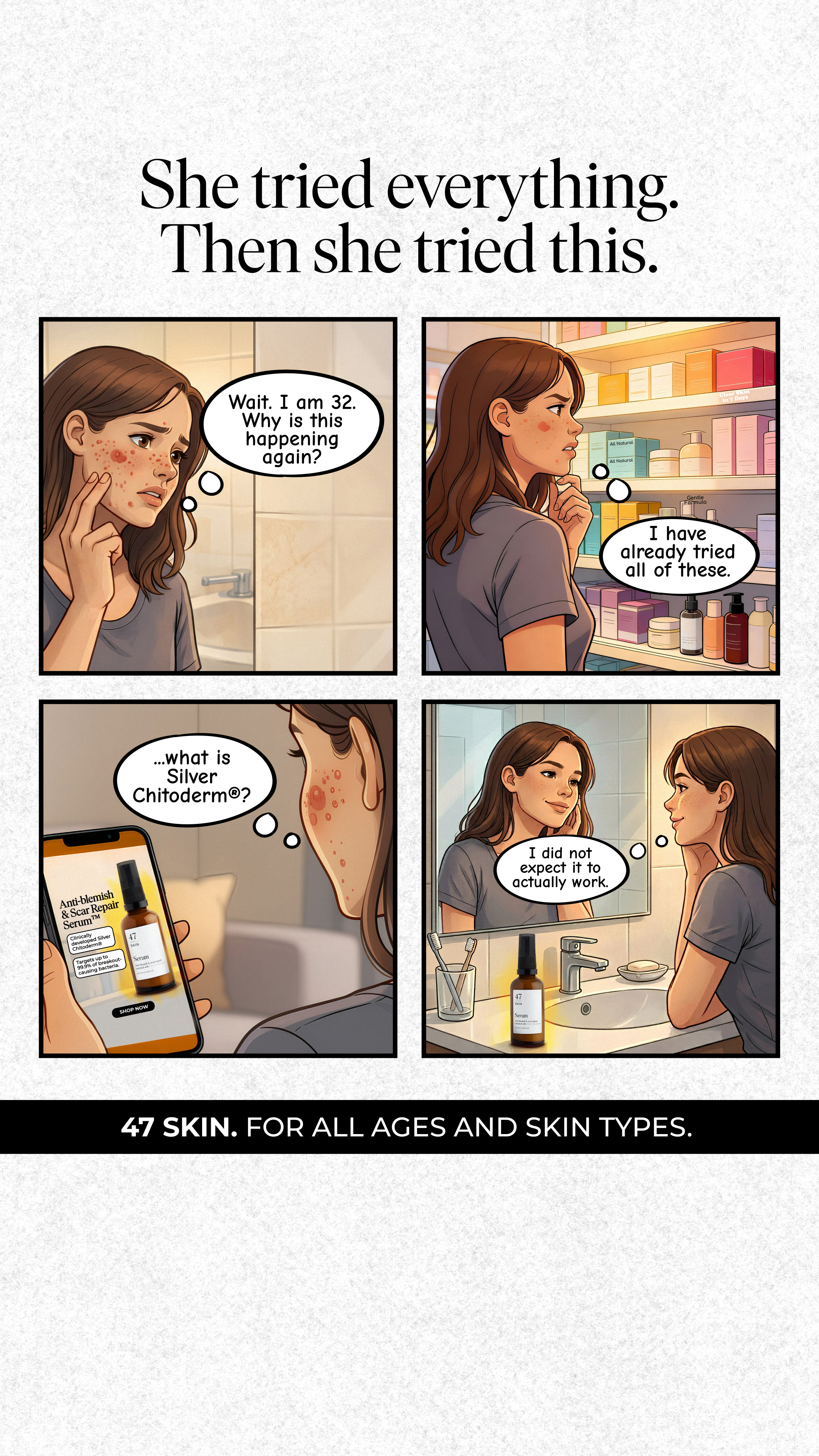 47Skin Facebook ad