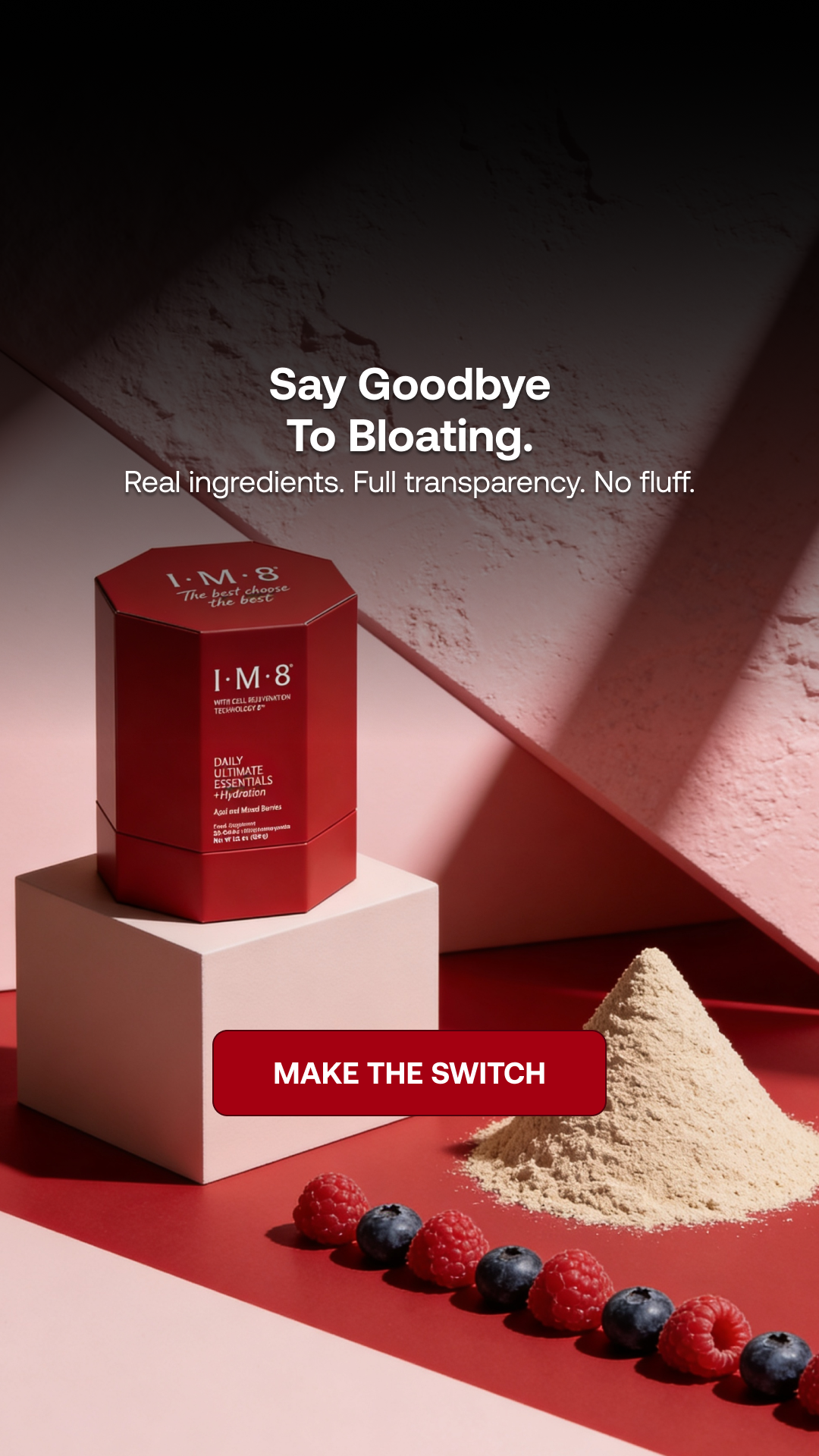 IM8 Health Facebook ad