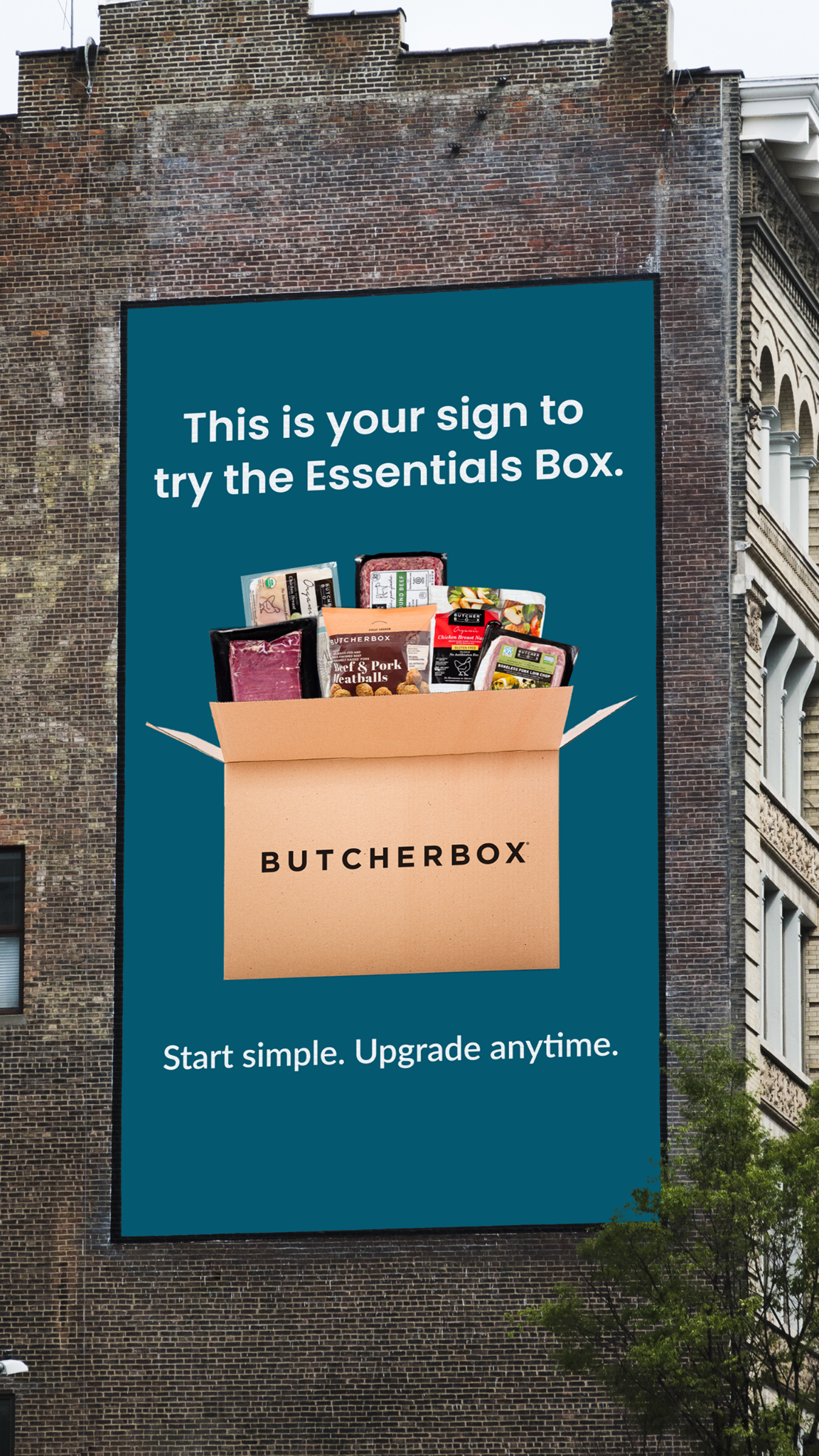 ButcherBox Facebook ad