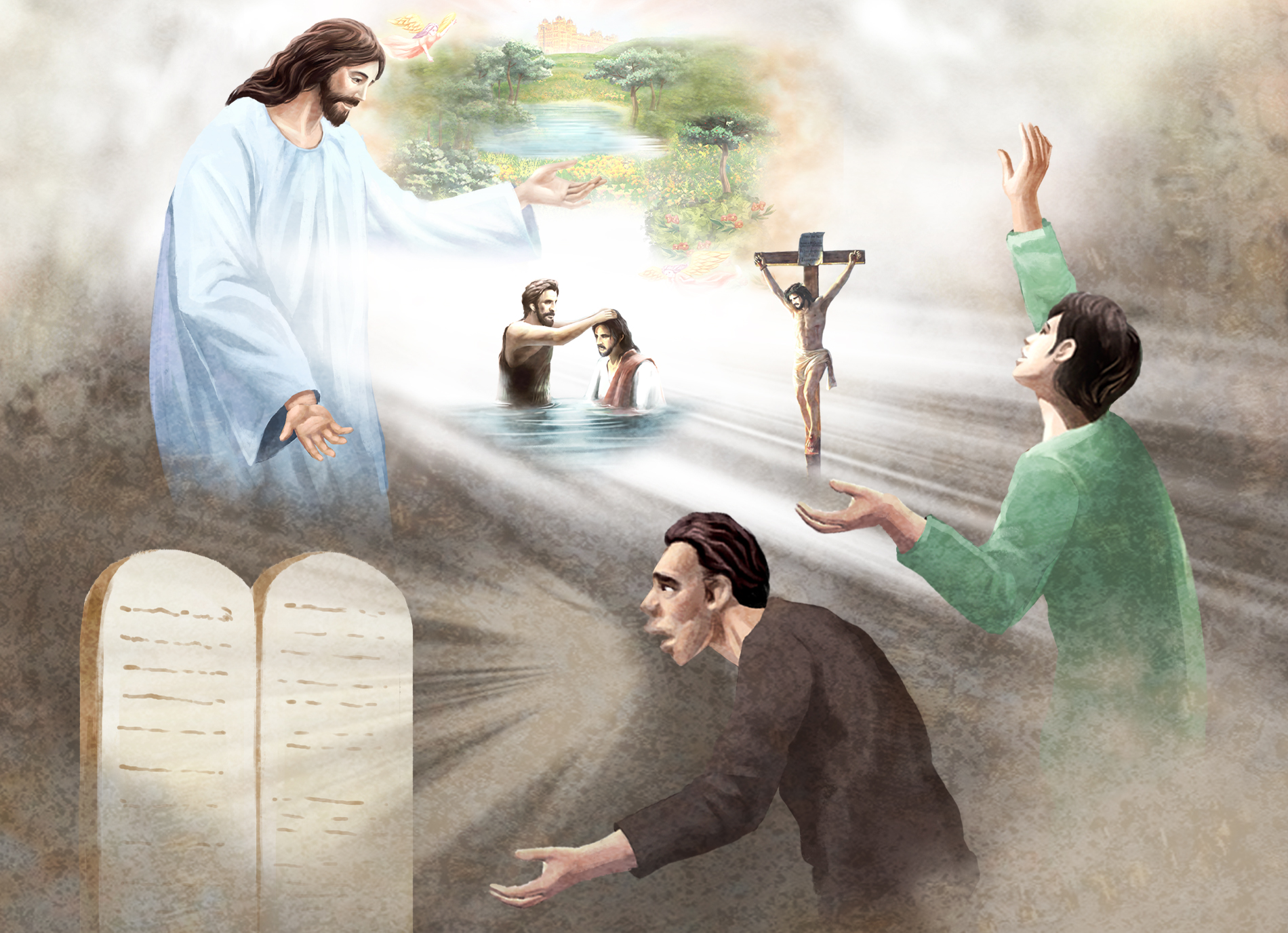 The New Life Mission Facebook ad