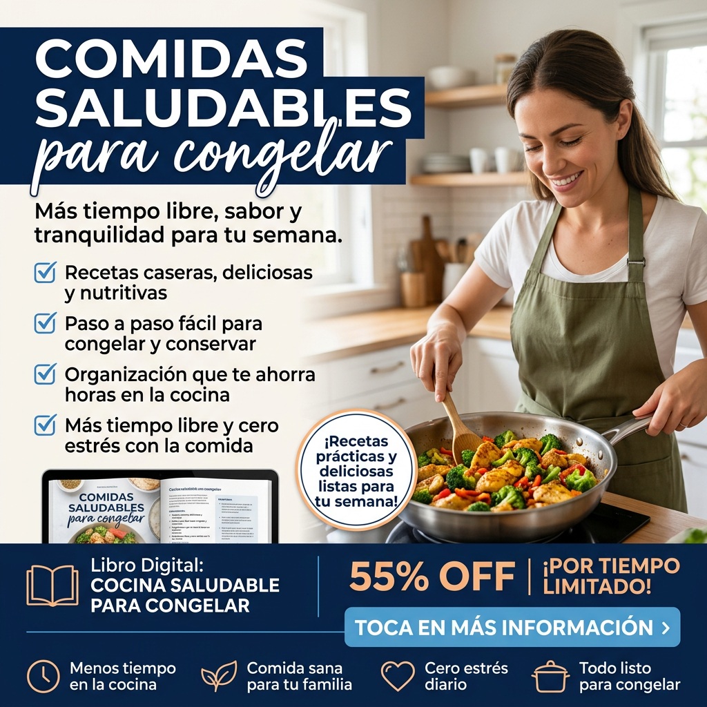 Mundo cocina Facebook ad: Comida saludable siempre lista