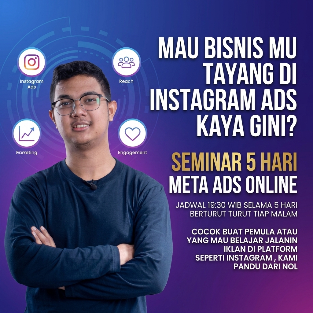 Zan abdullah Facebook ad: SEMINAR ONLINE 5 HARI META ADS