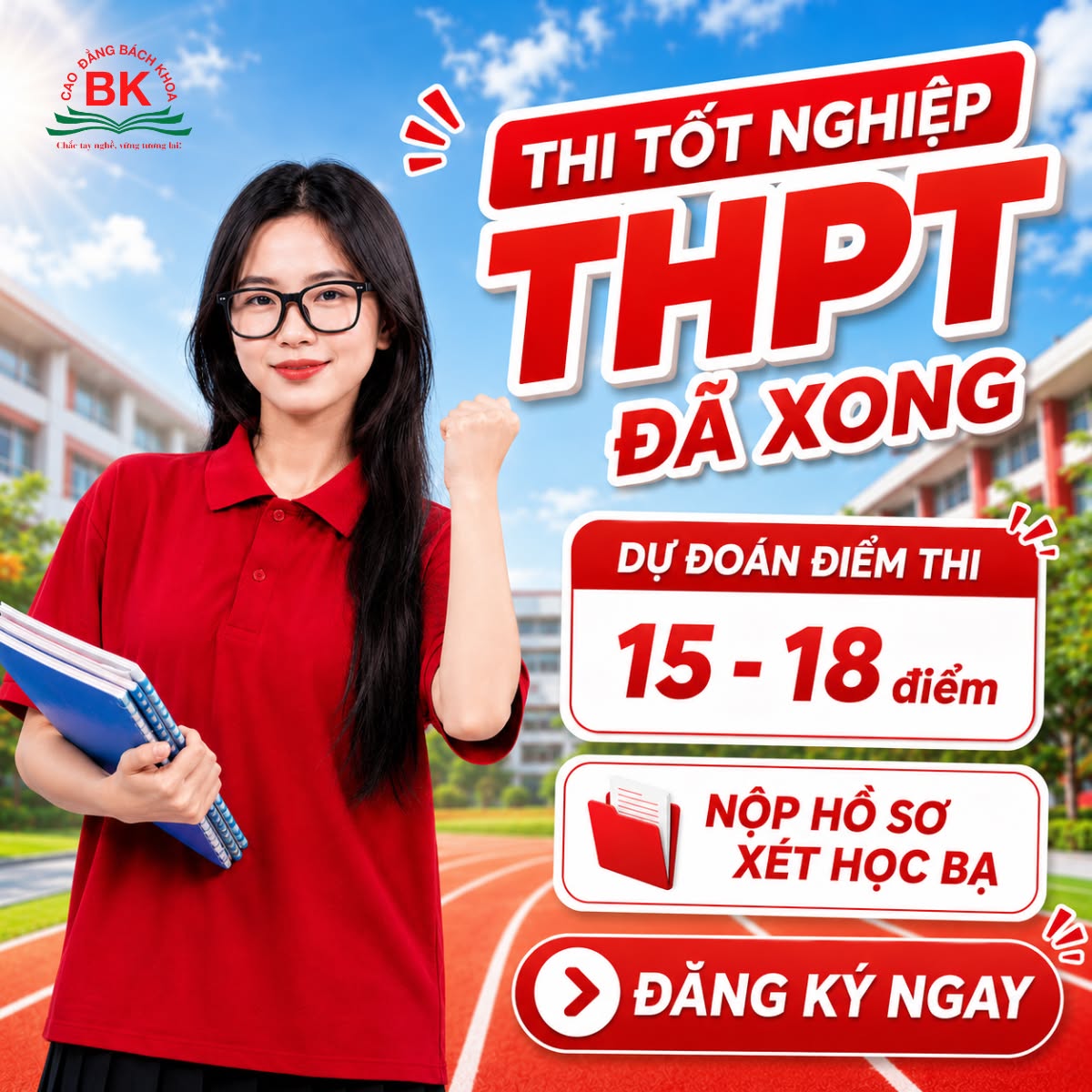 Cao đẳng Bách Khoa Facebook ad: Trang tuyển sinh trực tuyến Trường Cao đẳng Bách Khoa năm…