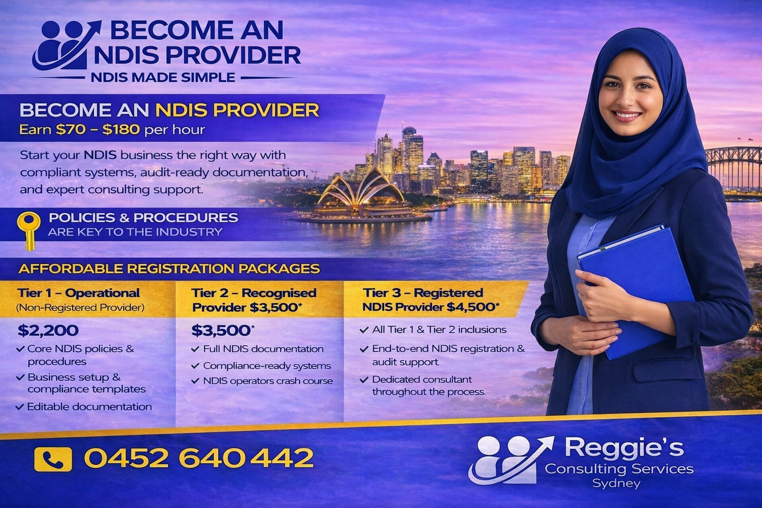 Reggies Consulting Services   Facebook ad
