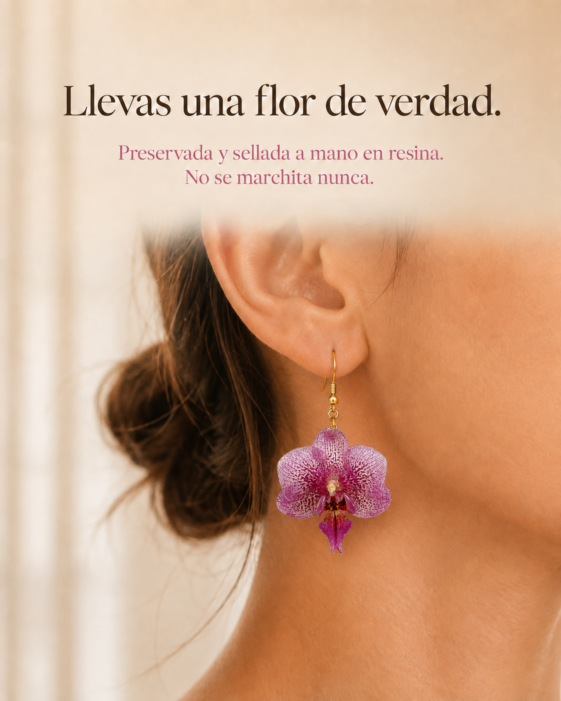 Eterna by Zahara Facebook ad: La belleza de una flor real, para siempre