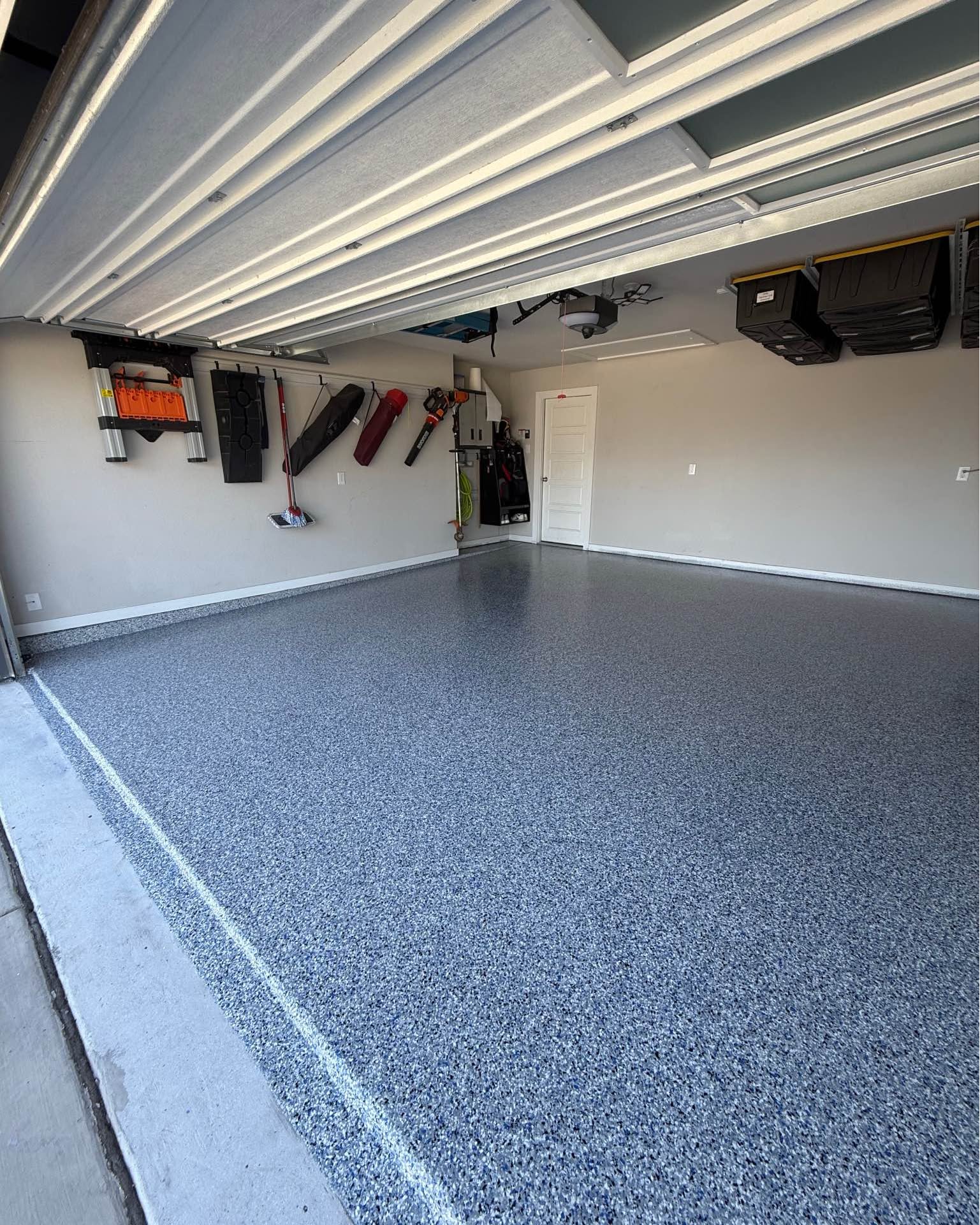 Villegas JJ Facebook ad: Epoxy garage floors