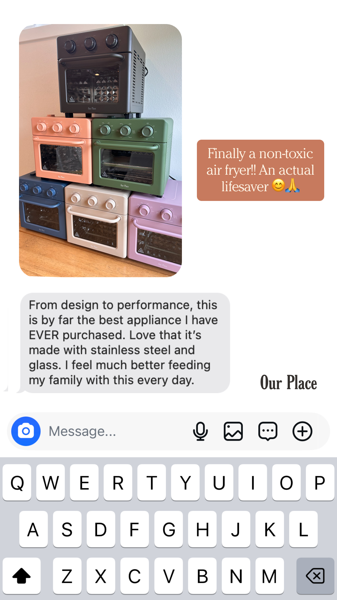 Our Place Facebook ad