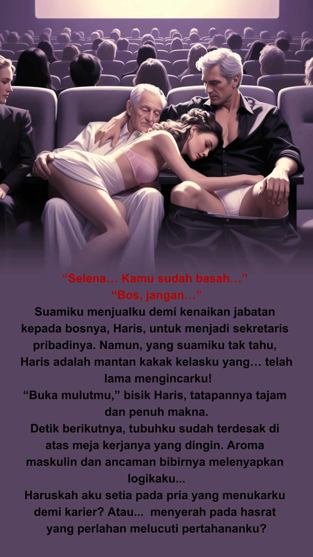 Cerita Cinta Harian Facebook ad: Suamiku Menjualku ke Bosnya Demi Jabatan