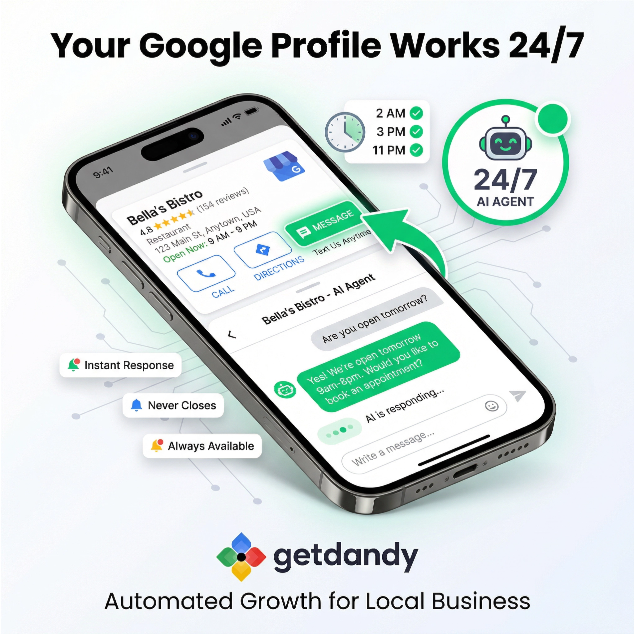 GetDandy Facebook ad
