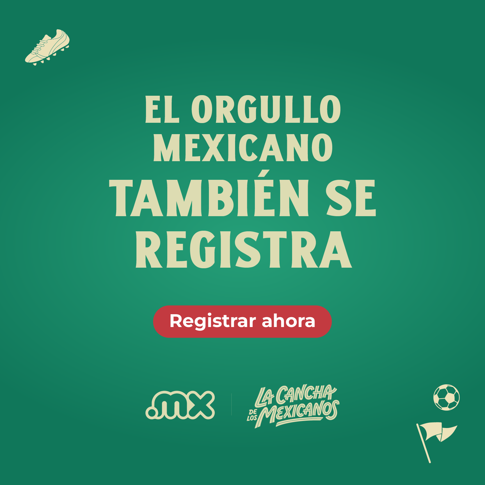 Punto MX Facebook ad: Registra tu dominio ahora