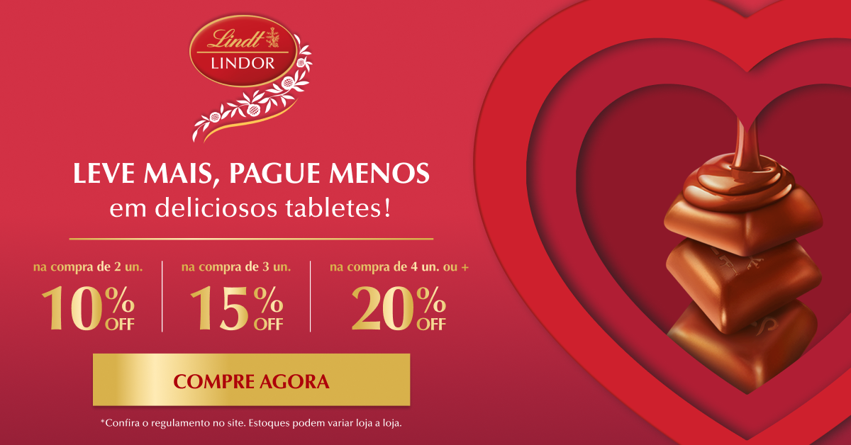 Lindt Facebook ad