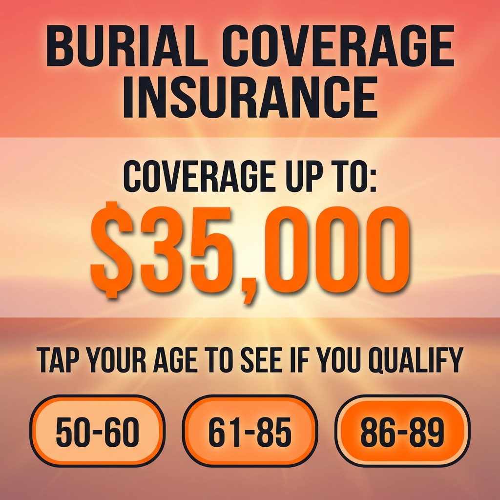My Affordable Burial Coverage Facebook ad
