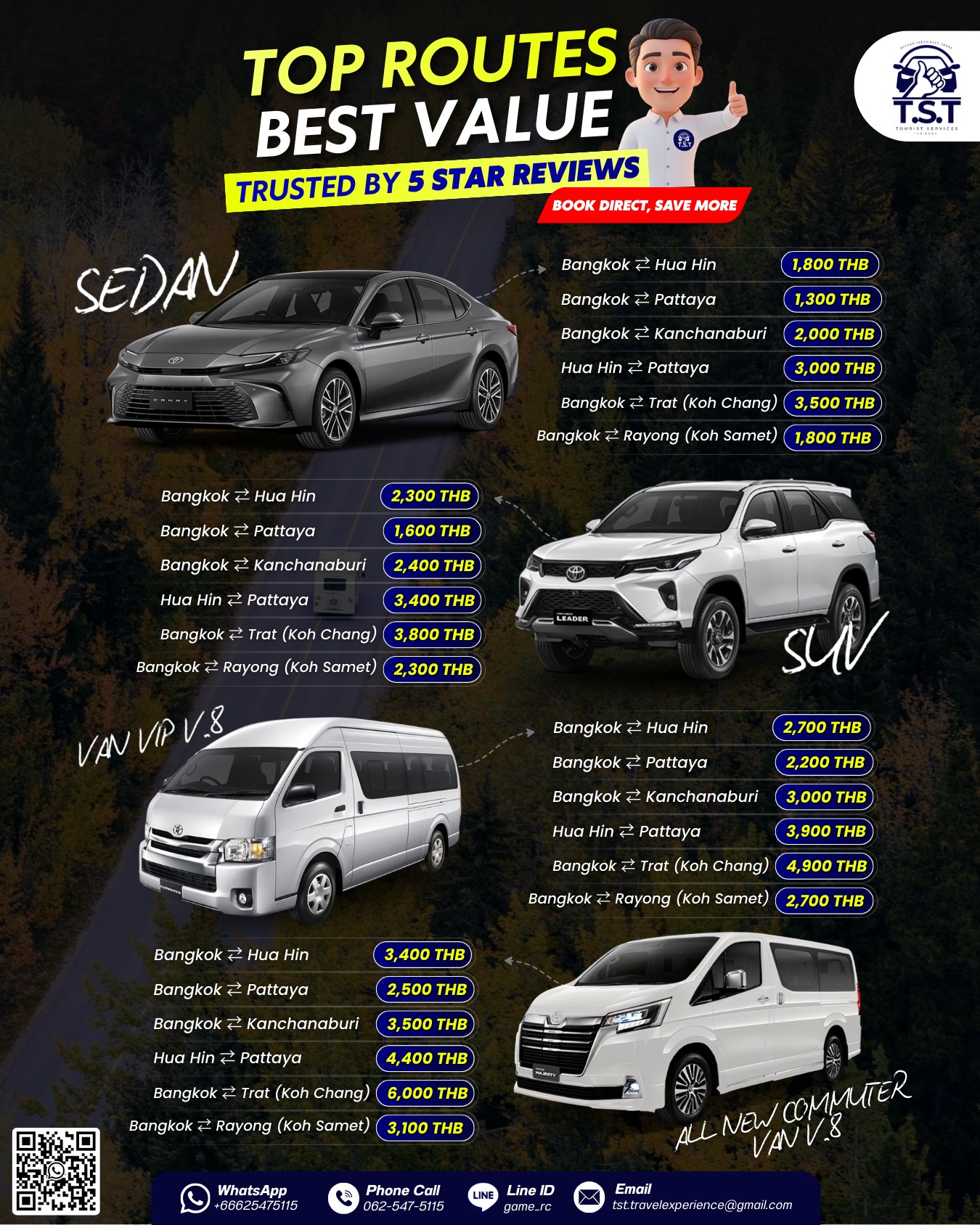 TST Travel & Transport Service Facebook ad: 𝐏𝐫𝐢𝐯𝐚𝐭𝐞 𝐂𝐚𝐫 𝐫𝐞𝐧𝐭𝐚𝐥 𝐰𝐢𝐭𝐡 𝐝𝐫𝐢𝐯𝐞𝐫 &…